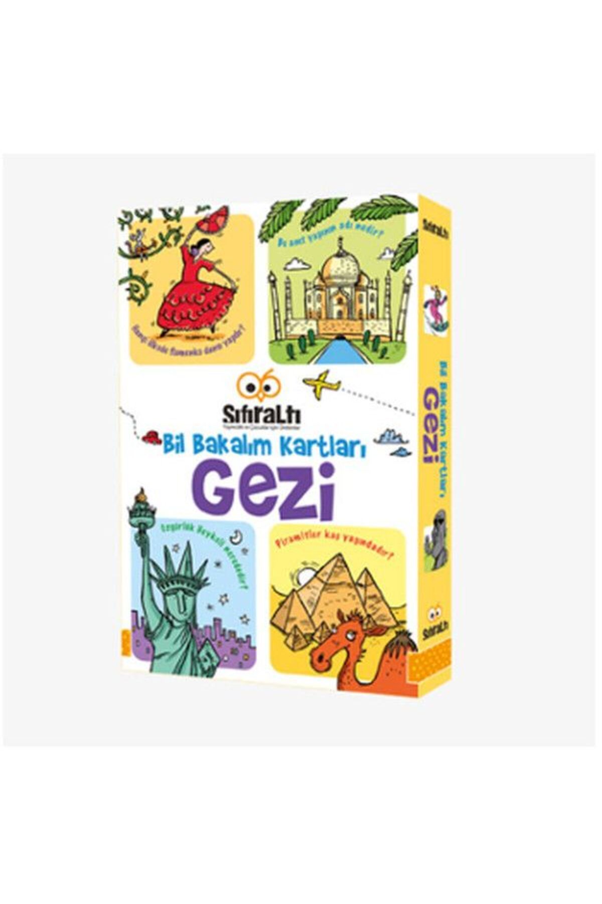 Sıfıraltı Yayıncılık Bil Bakalım Kartları - Gezi
