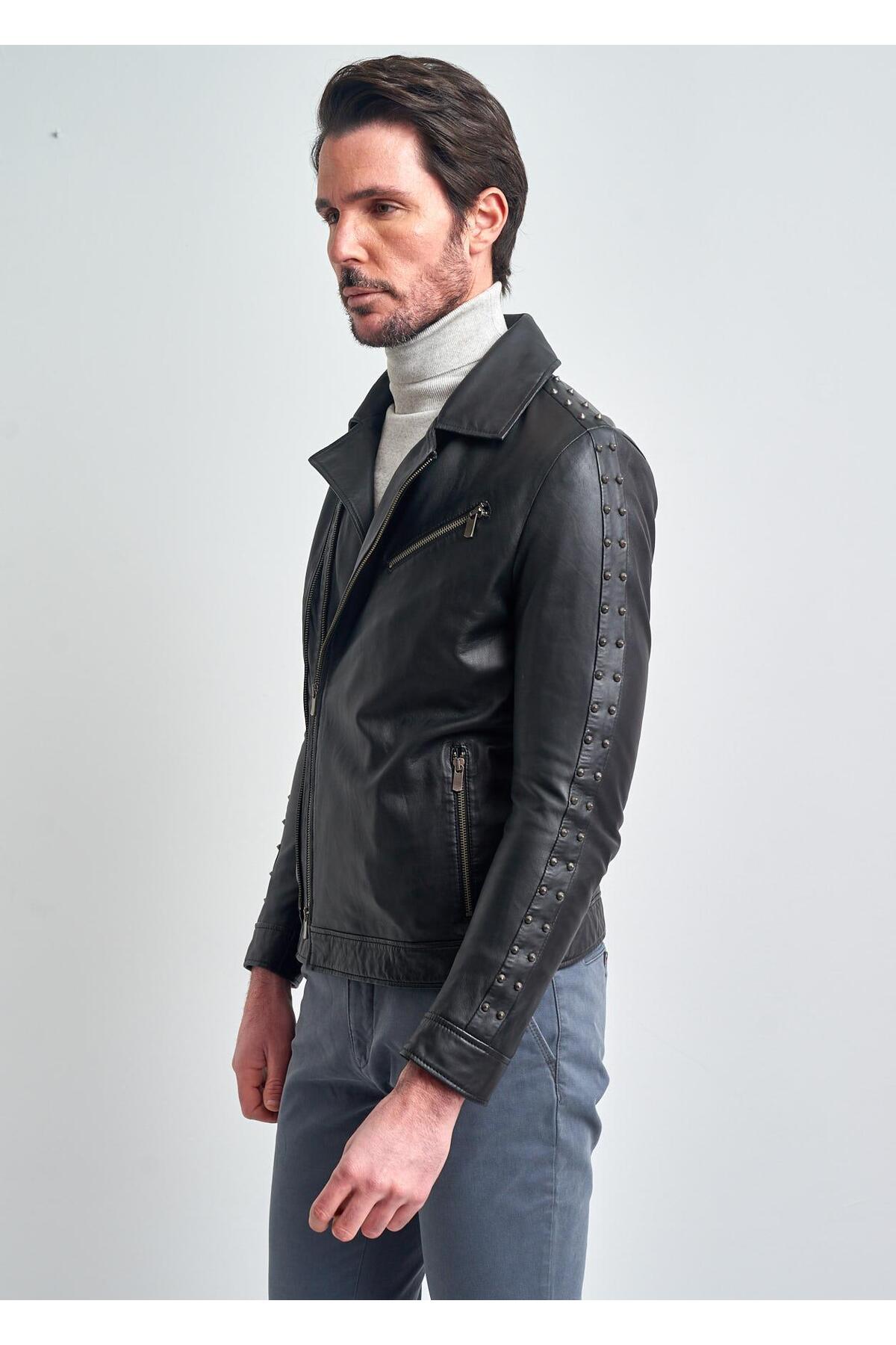 کاپشن مردانه راسته آستین بلند | پیر کاردین Pierre Cardin PCENECL0031-1322 - تصویر 4