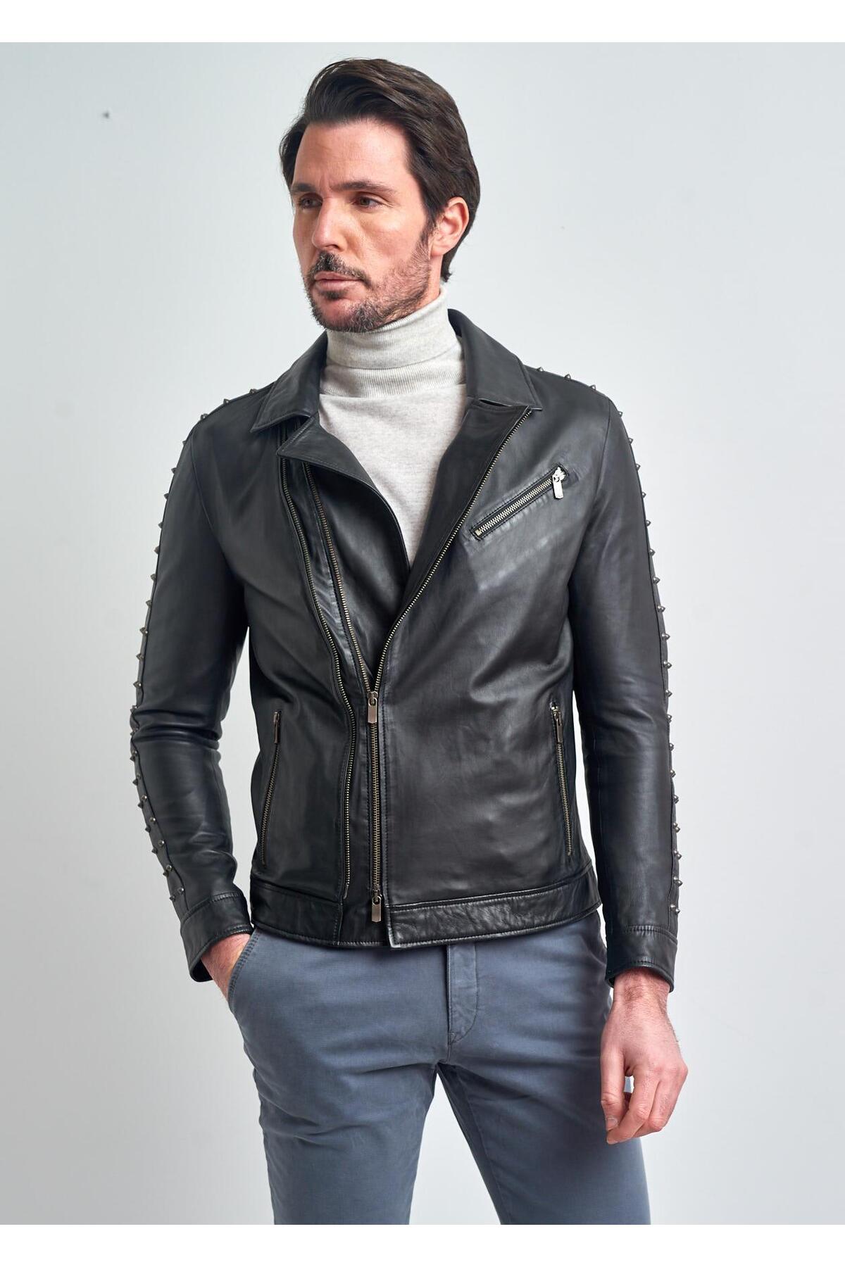 کاپشن مردانه راسته آستین بلند | پیر کاردین Pierre Cardin PCENECL0031-1322 - تصویر 3