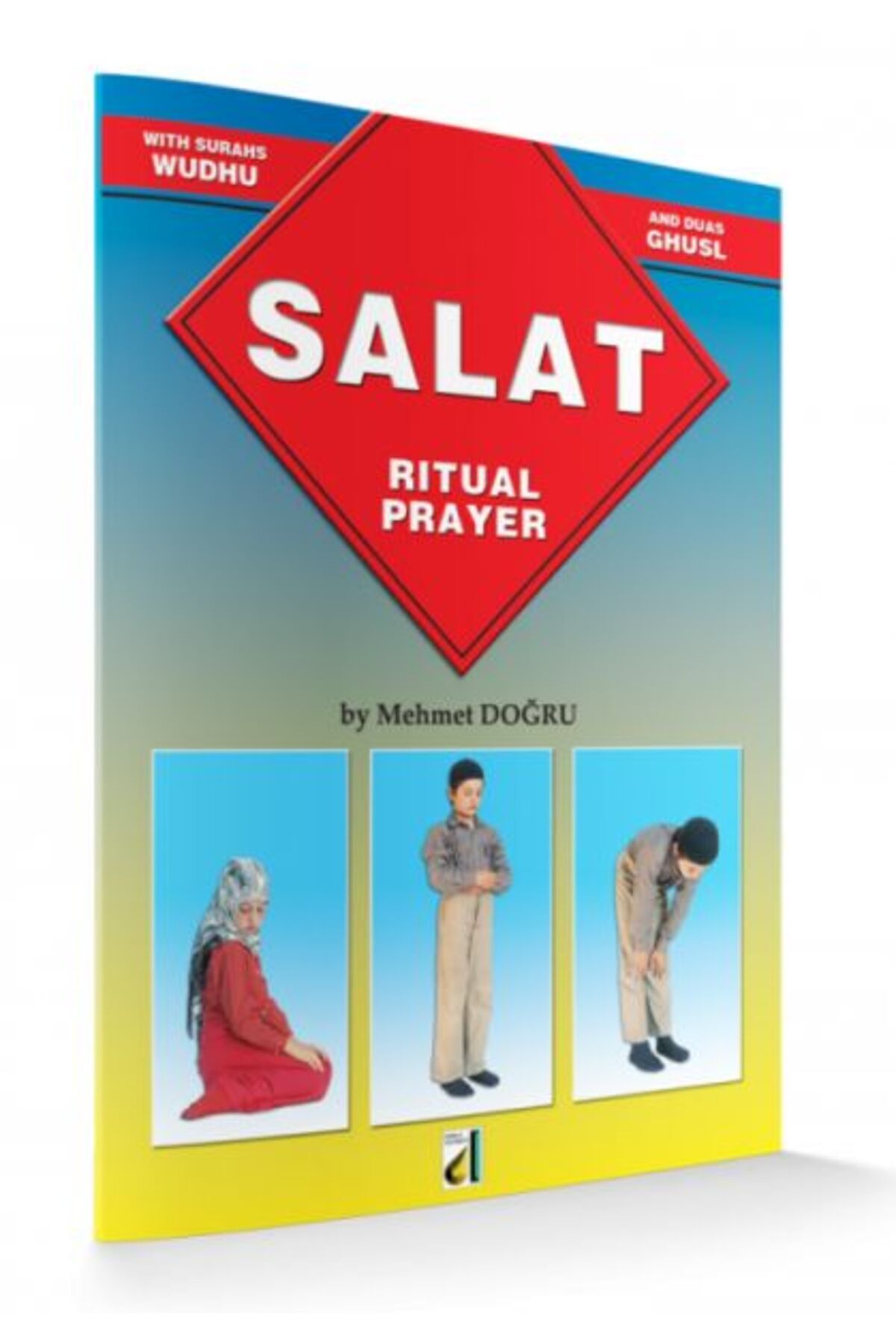 Damla Yayınevi Abdest Gusül Namaz Kitabı (İngilizce)