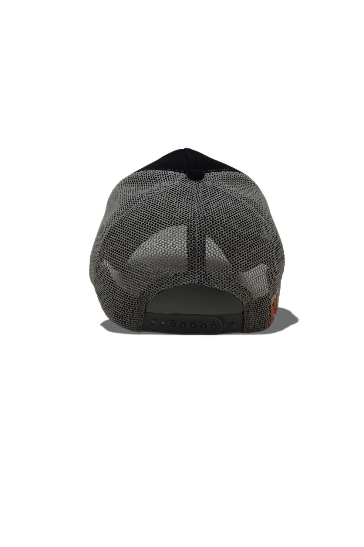 CityGoat-Trucker Tiger 838 Code Logo Unisex Black-White Hat (Cap) 4