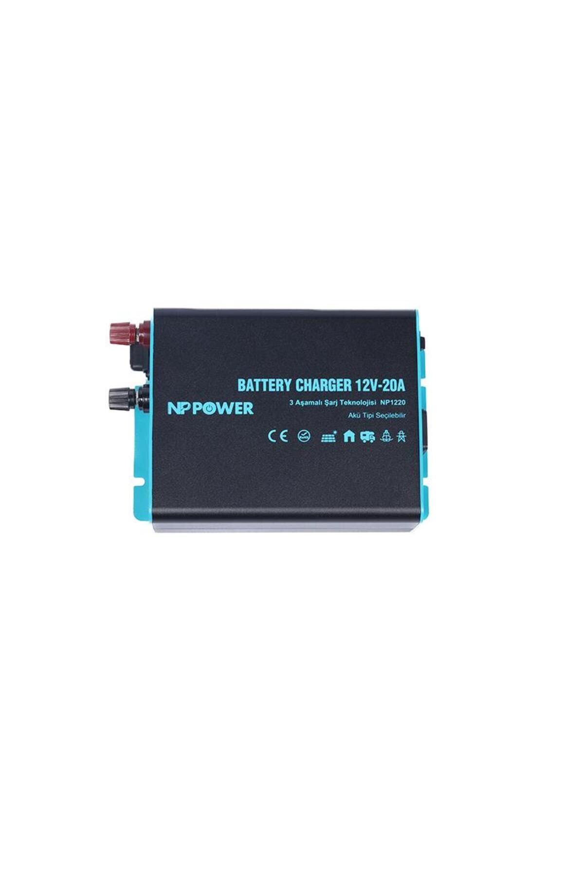 np power NP1220 NP Power 12V 20A Akü Şarj Cihazı