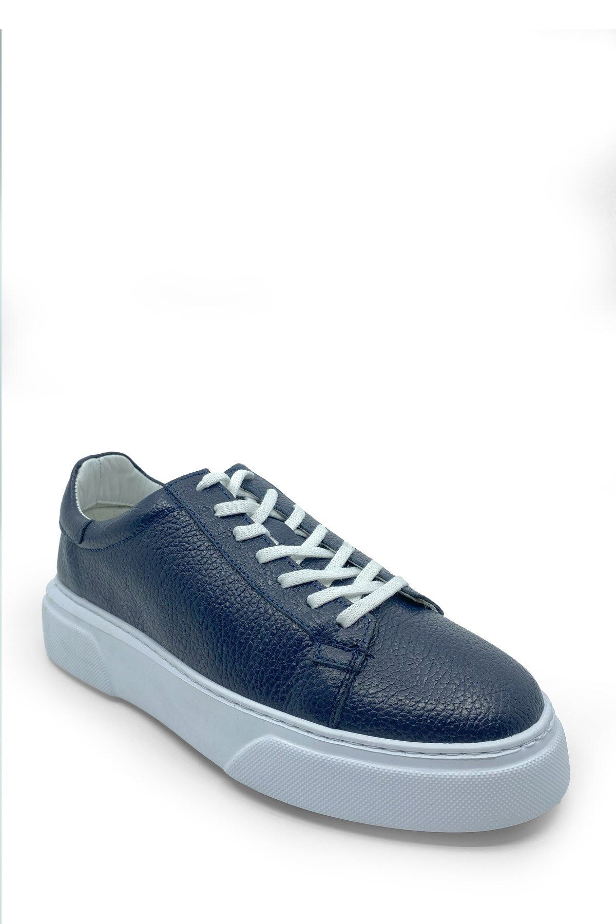 royalmoni Günlük Comfort Taban Bağcıklı Sneaker Ayakkabı Siyah