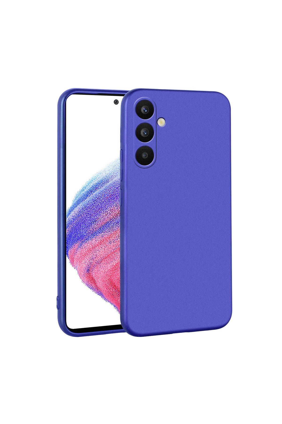 ELSAH Samsung Galaxy A34 Uyumlu Kılıf Esnek ve Darbe Emici Renkli Koruyucu Kapak