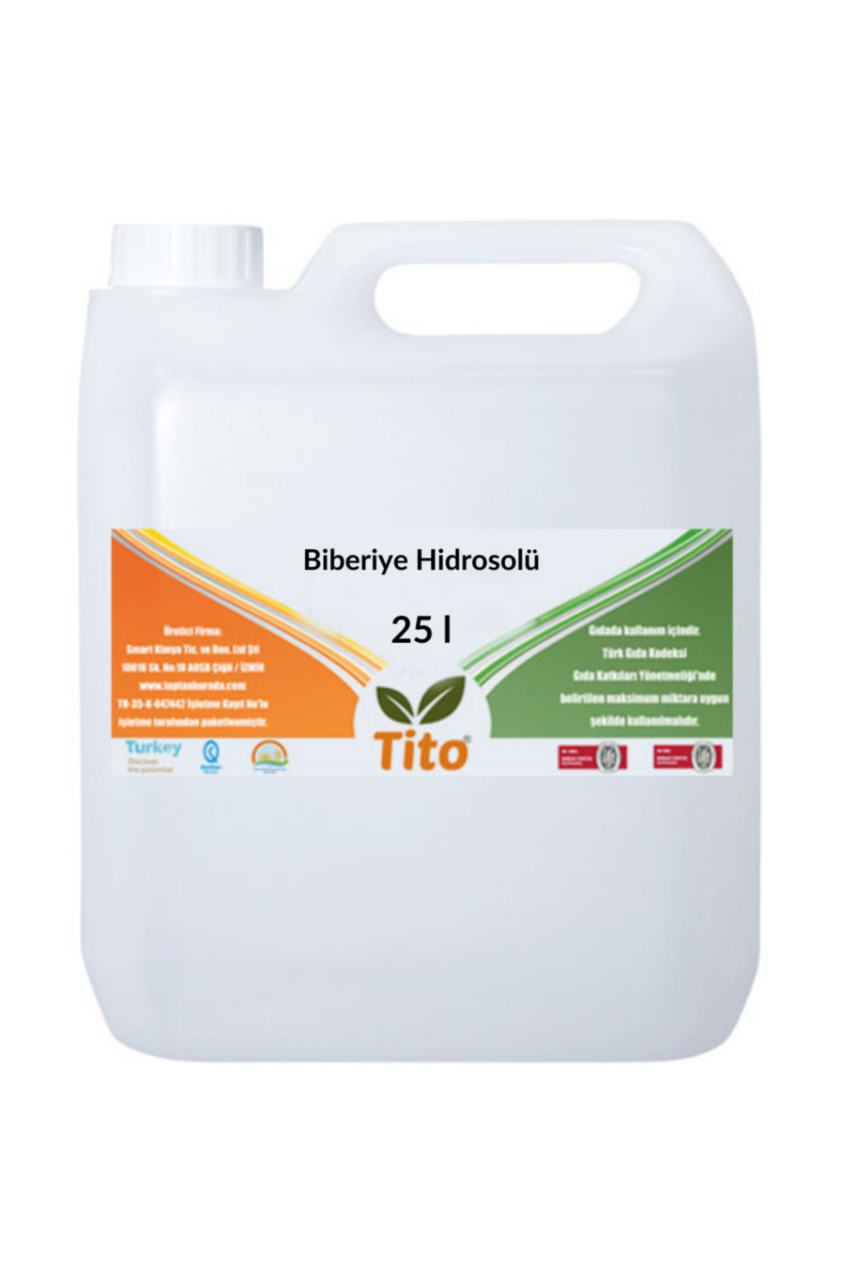 tito Biberiye Hidrosolü 25 litre