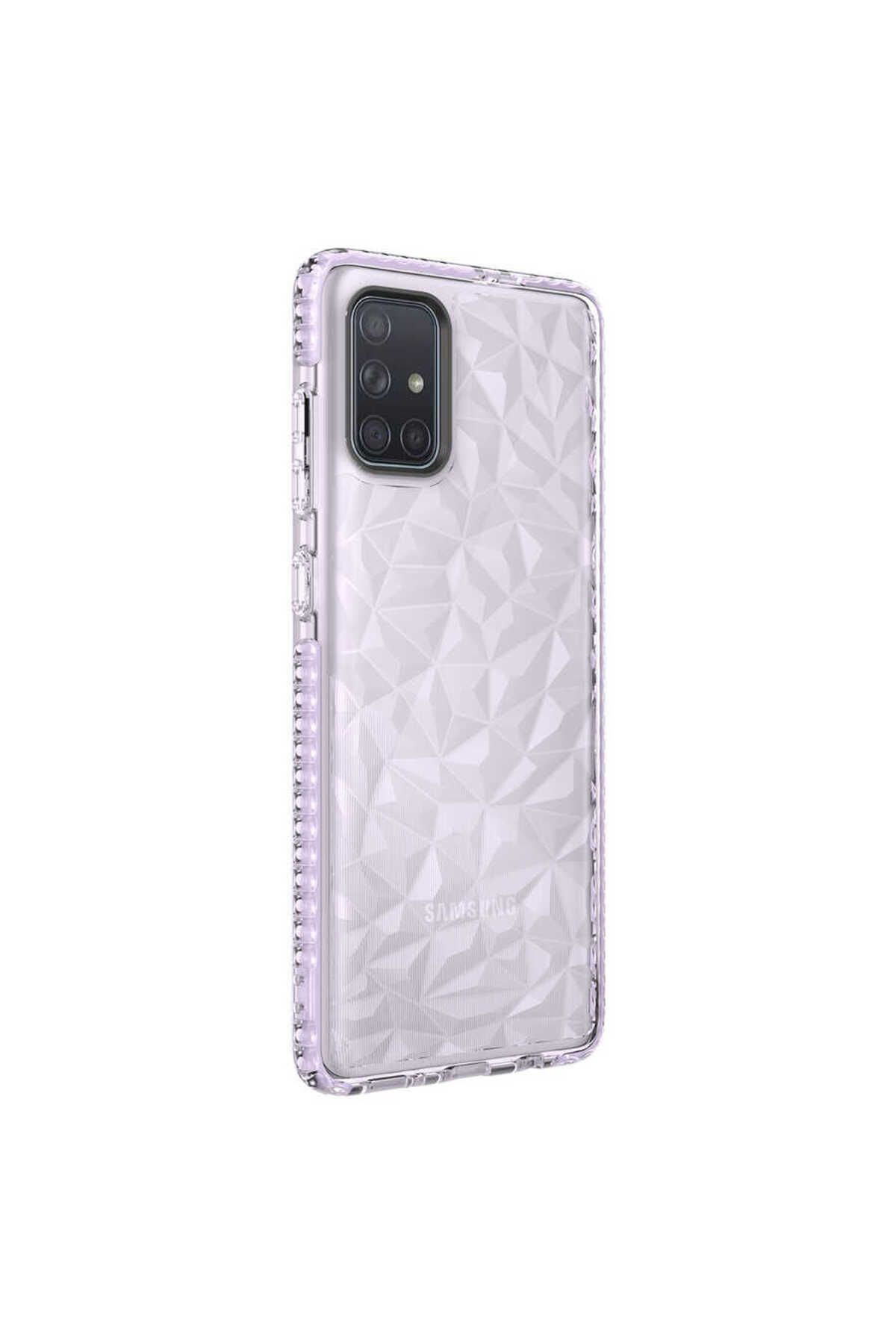 gaappy Iceberg Serisi Samsung Galaxy A71 Mor Kapak