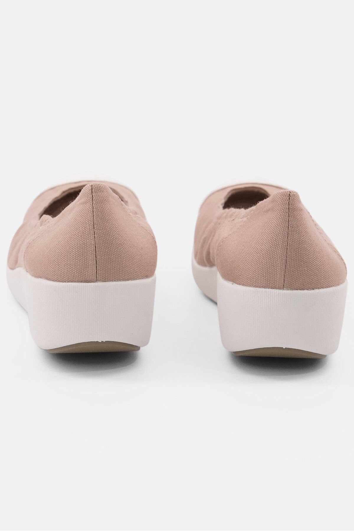 Fitflop-حذاء مسطح سهل الارتداء للنساء، بني 2