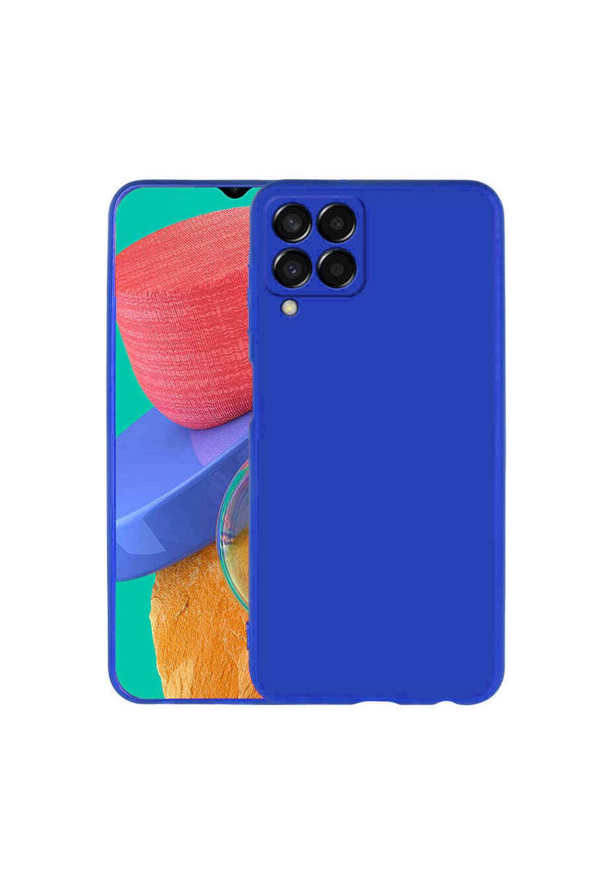 ELSAH Samsung Galaxy M33 Uyumlu Kılıf Esnek ve Darbe Emici Renkli Koruyucu Kapak