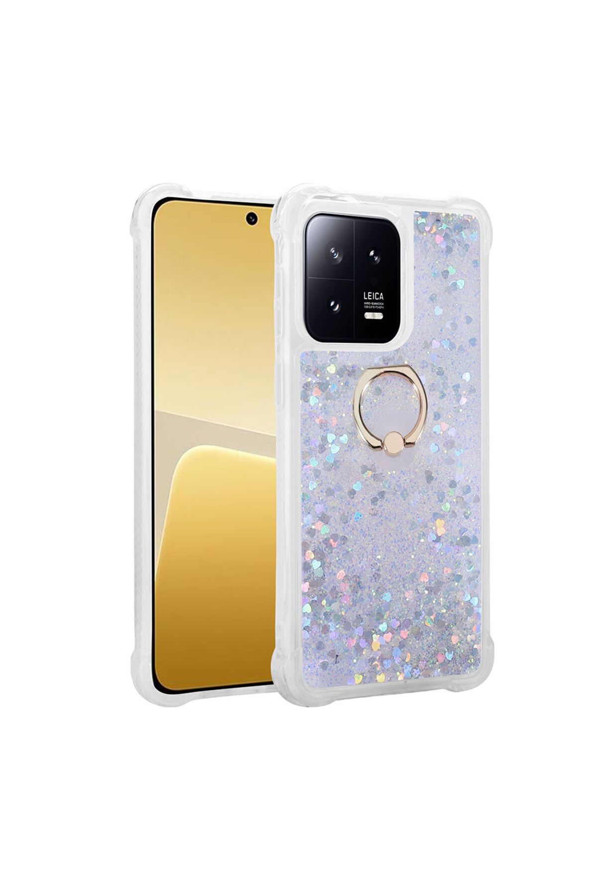 gaappy Kalse Serisi Xiaomi Mi 13 Pro Gümüş Kapak