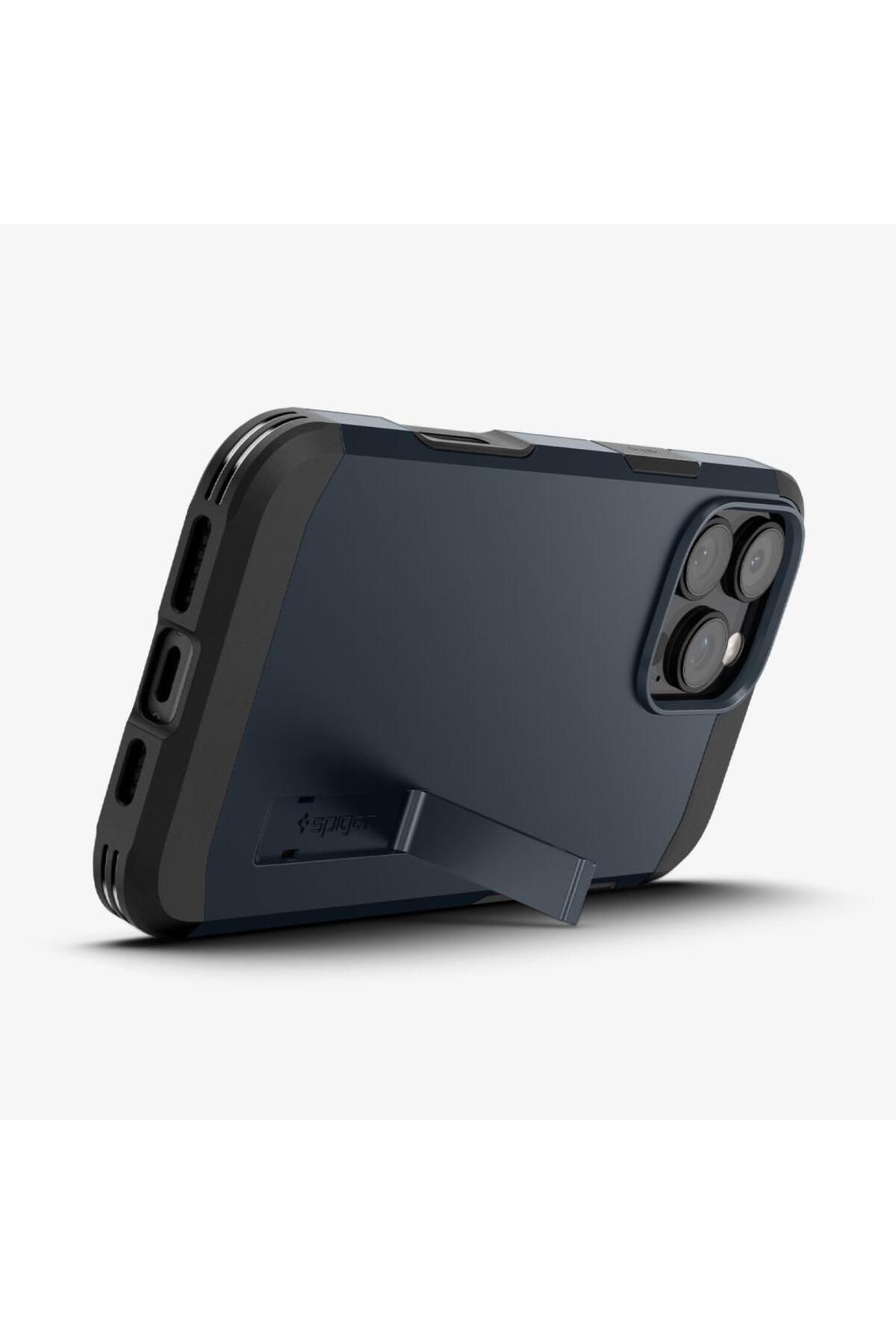 Spigen-Case for iPhone 16 Pro - Tough Armor Ai t with Camera Button Protection, Magfit Magsafe 5