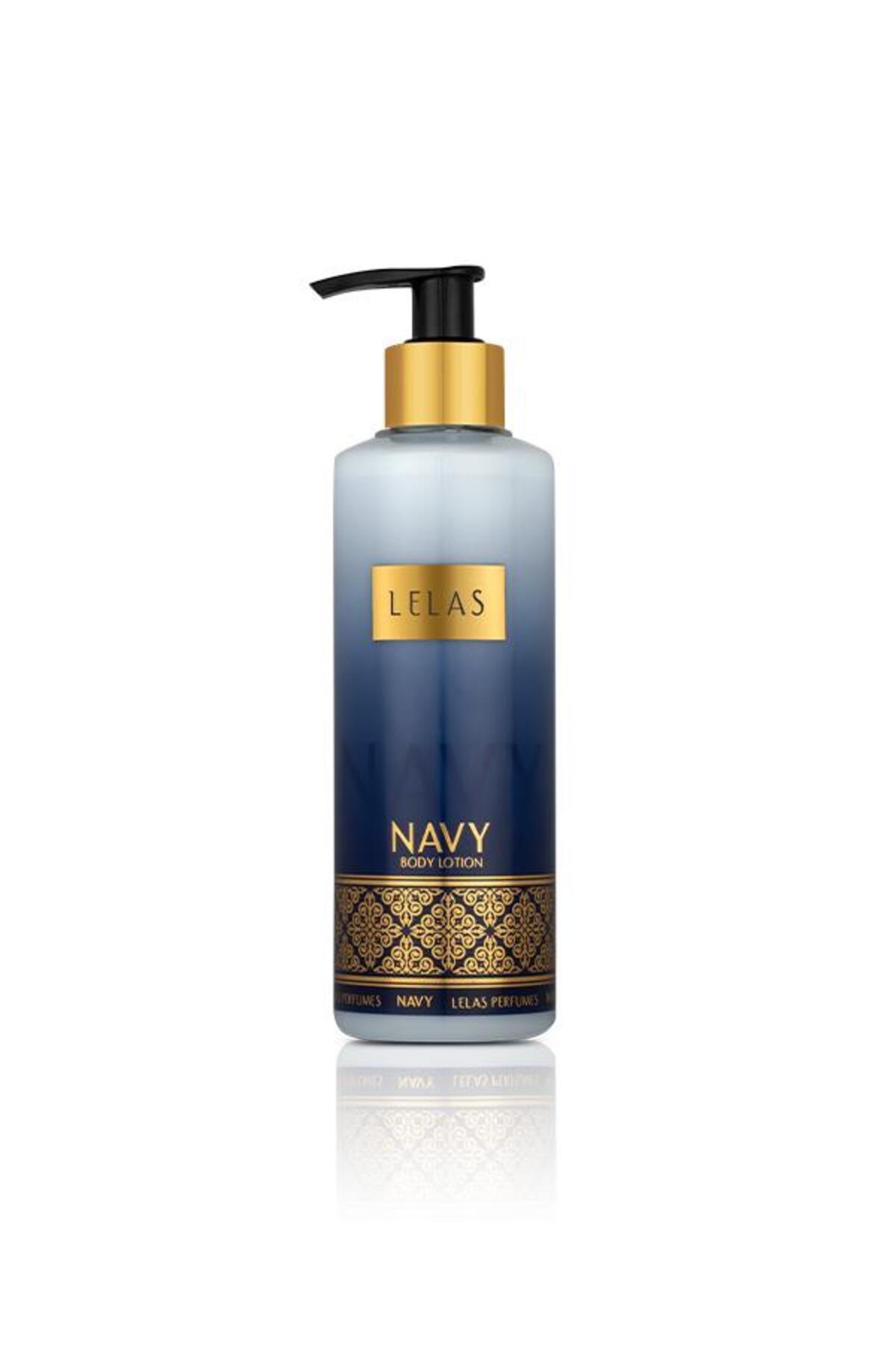 Navy Unisex Vücut Losyonu 250 ML – Odunsu Oryantal Vanilya Nemlendirici Vücut Kremi – 1157 — تصویر 2 از 5