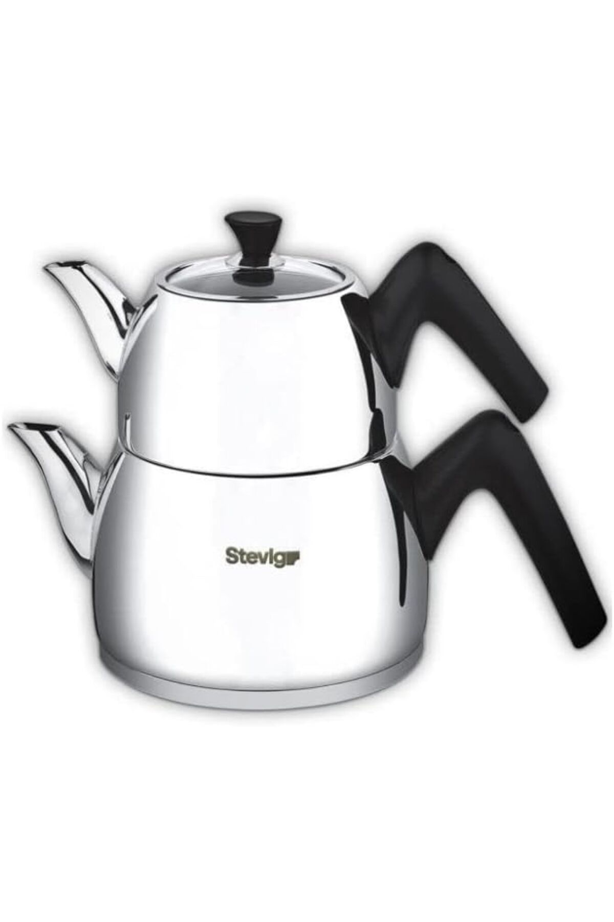 STOREMAX lvnmblya 4 Turkish Tea 18/10 Paslanmaz Çelik Çaydanlık Takımı Büyük Boy ST-501 Shop Deesing 2