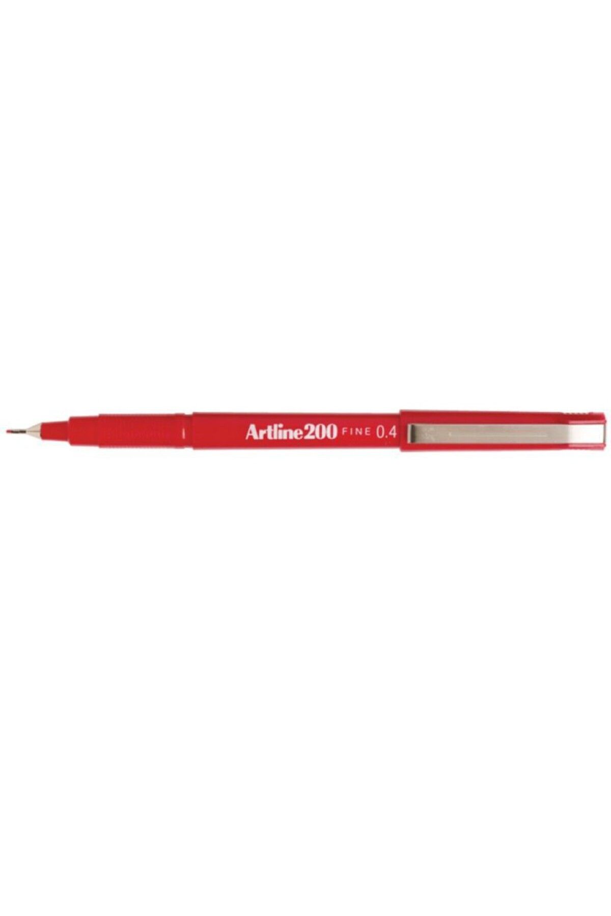 artline 200 Fineliner 0.4mm Keçe Uçlu Kalem Kırmızı