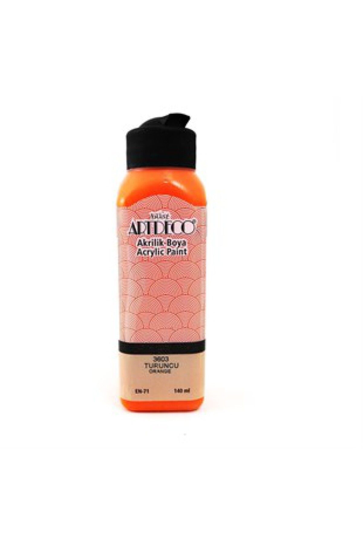 Artdeco 140 ml Turuncu Akrilik Boya