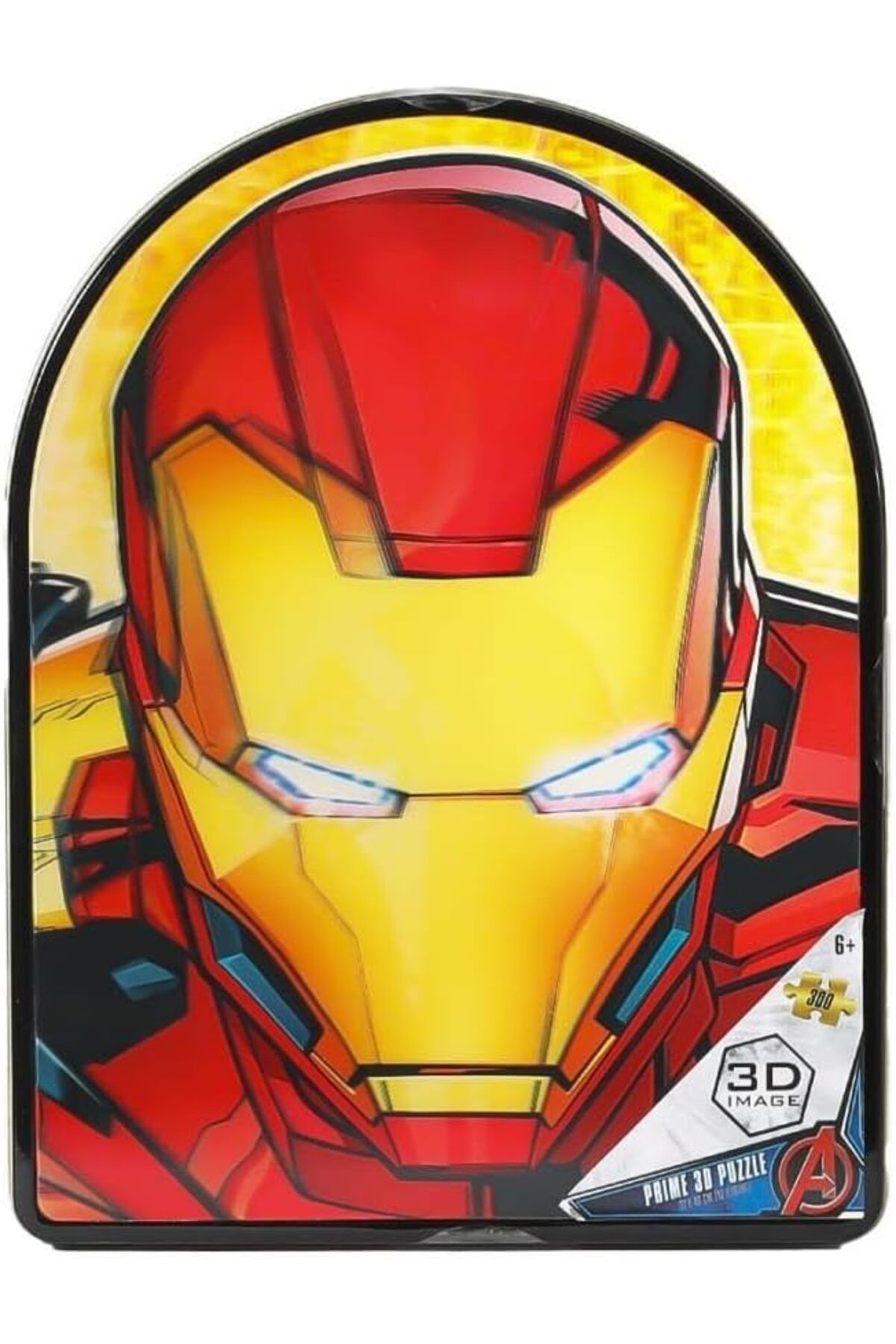 STOREMAX efshopx 3D Iron Man 300 Parça Puzzle 35585 Metal Kutu New Desing 1002192