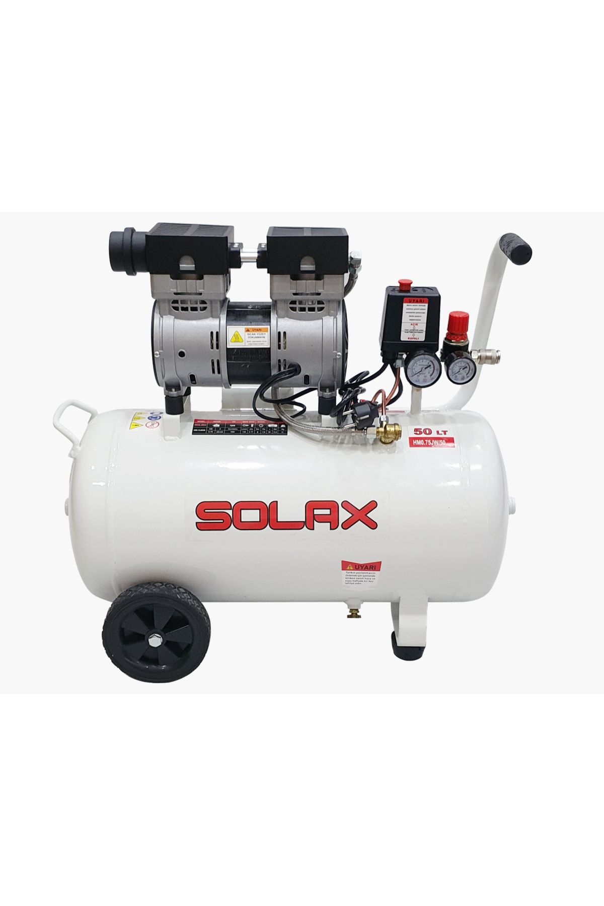 Solax HM0.75JW/50 Sessiz Hava Kompresörü 50Lt