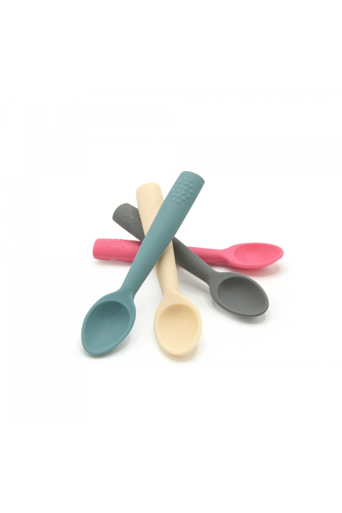 Babyjem Lingurita Din Silicon Babyjem (culoare: Latte) - One Size
