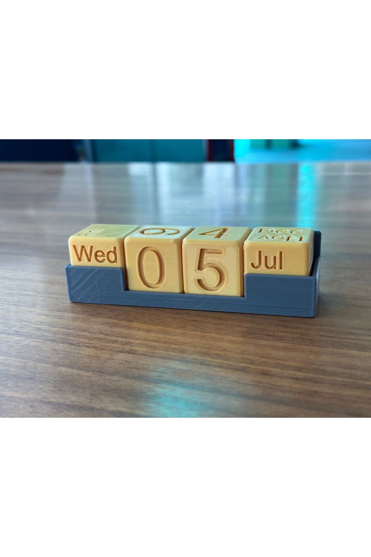 huni-New Business Office Gift - Block Calendar Desktop Cube Set 2