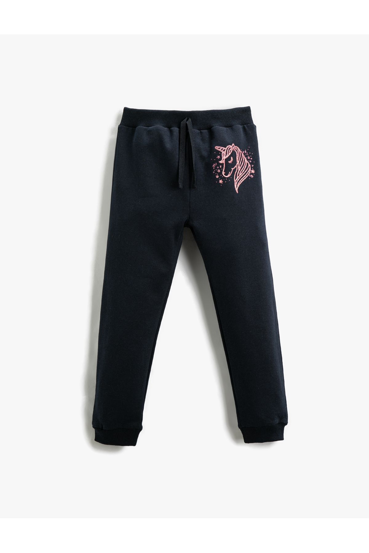 Koton-Unicorn Printed Jogger Sweatpants with Elastic Waist 1