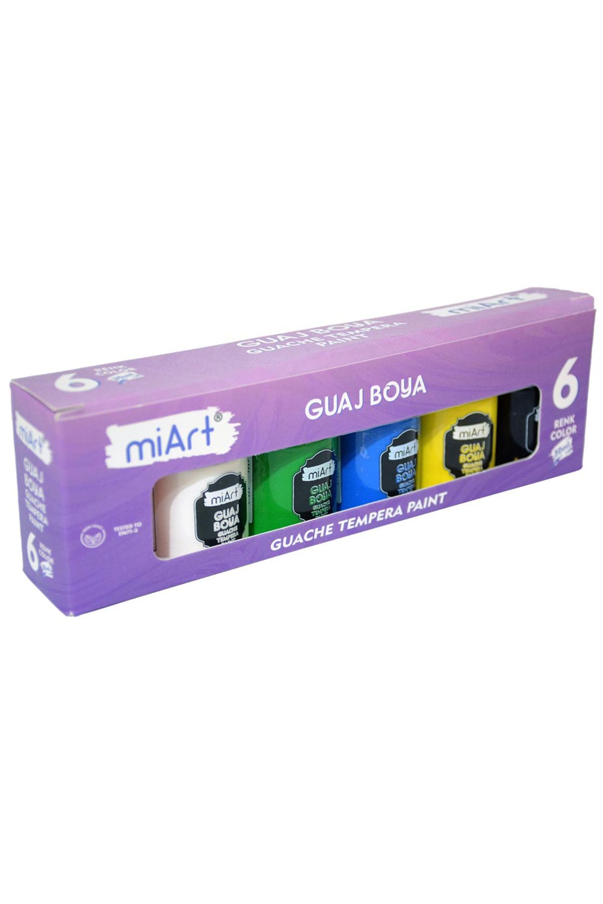 MİART Miart Guaj Boya Tempera 6 Lı Set 30 Ml