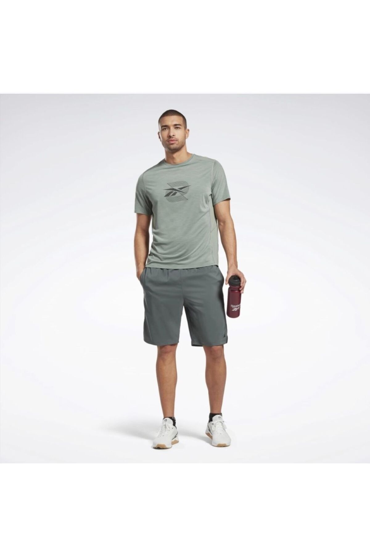 ريبوك-IB1272-G COMM KNIT SPORT SHORTS 1