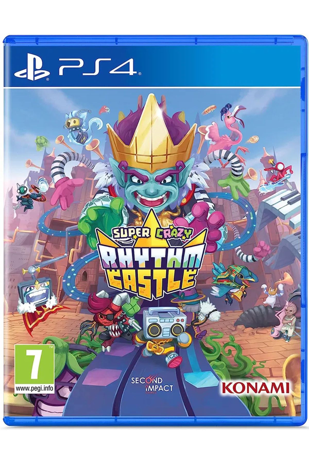 KONAMI Super Crazy Rhythm Castle PS4 Oyun