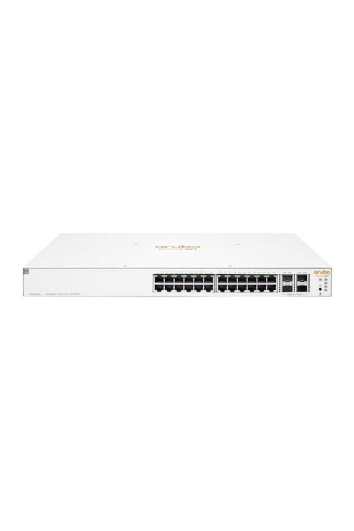 HPE ARUBA 24port 195w FULL PoE Instant On 1930-24G JL683B GIGABIT 4XSFP+ Yönetilebilir Switch RackMount