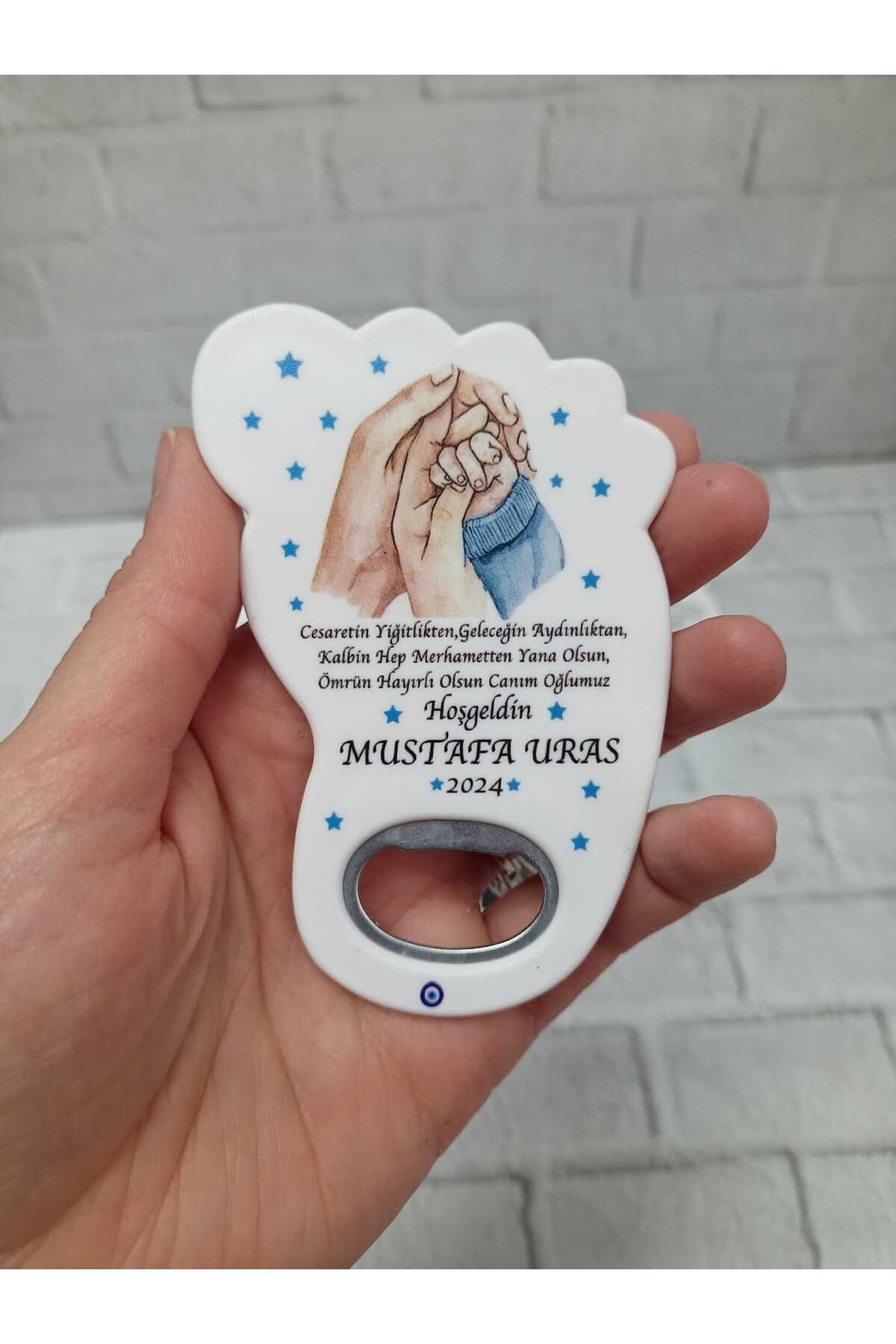 Pi Dekorasyon 35 Adet Ayak Magnet Açacak Yeni Doğan, Doğum Günü, Sünnet, Nişan, Söz, Düğün Hediyelik