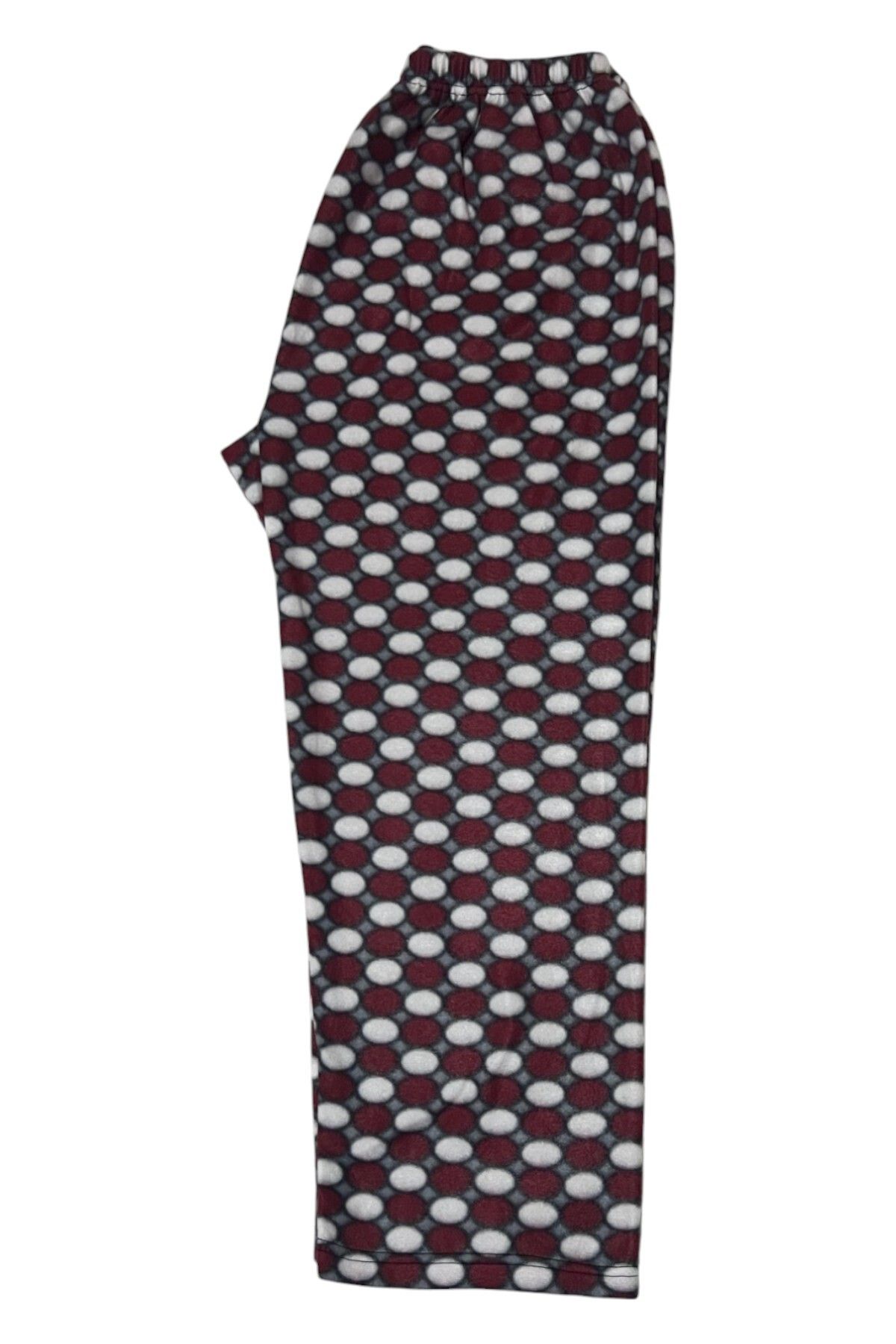 SİERNA Kadın Polar Pijama Altı Beli Lastikli Kışlık srn-004086