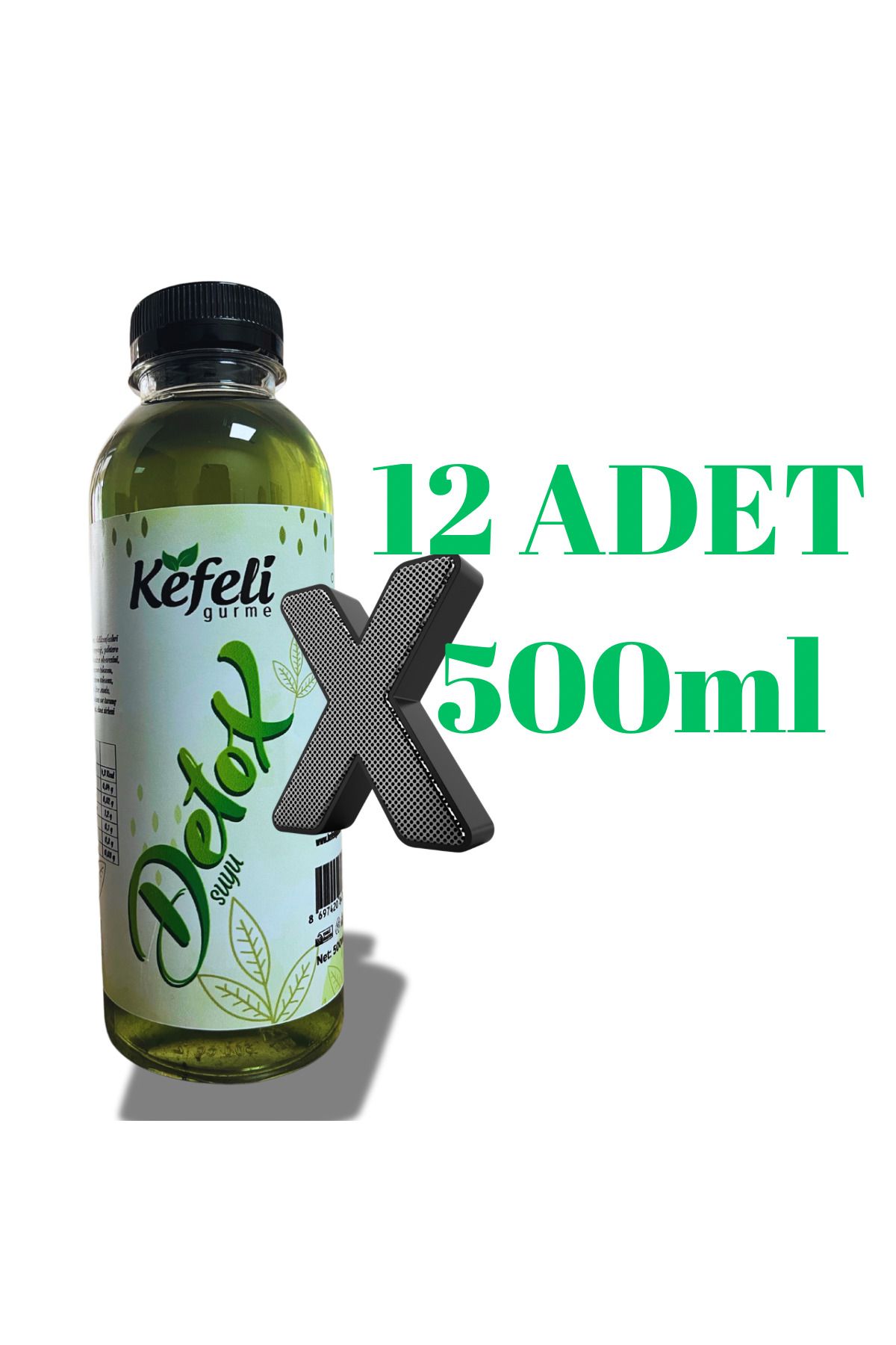 kefeli gurme Detox suyu 500 ml 12 adet detox paketi