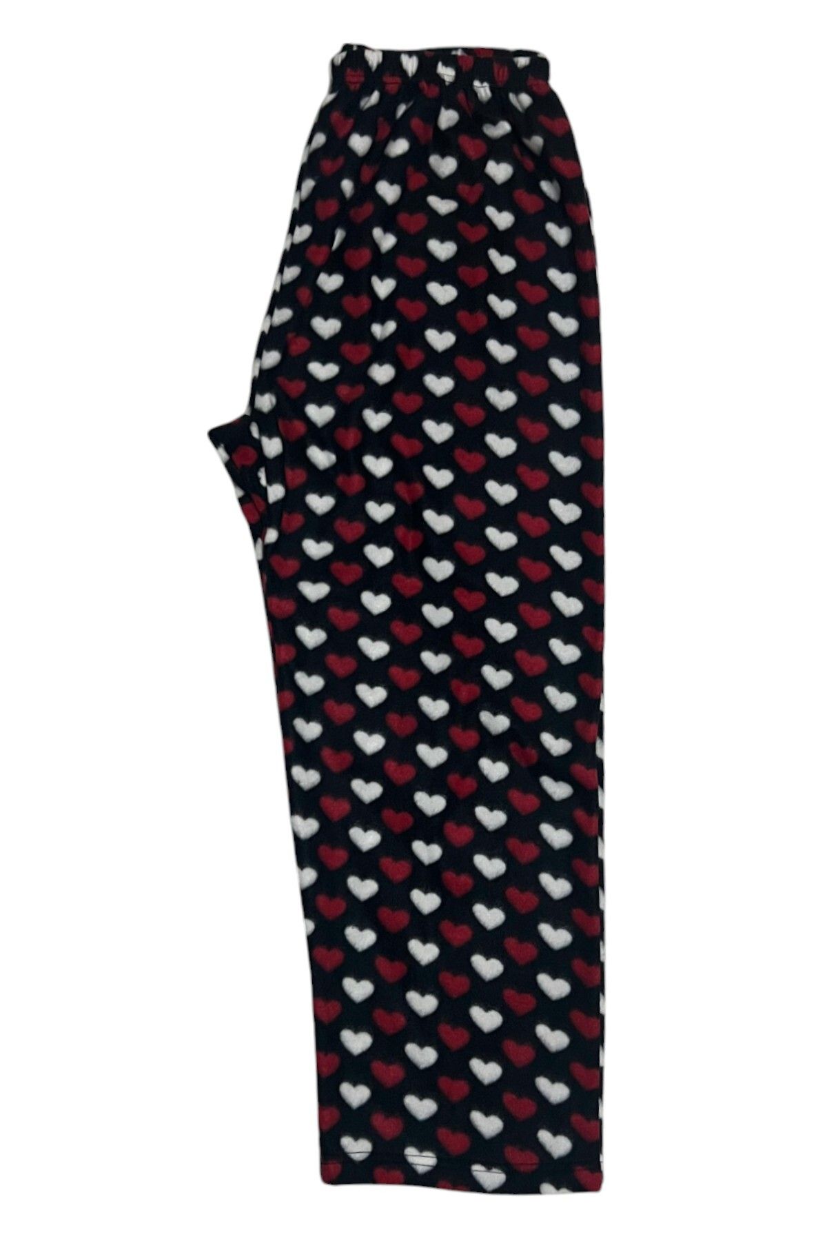 SİERNA Kadın Polar Pijama Altı Beli Lastikli Kışlık srn-004092