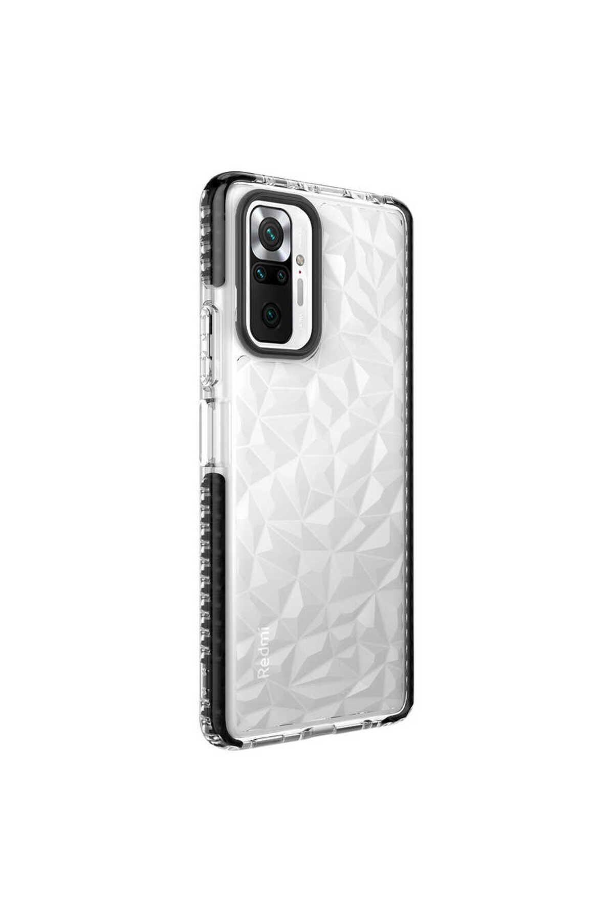 gaappy Iceberg Serisi Xiaomi Redmi Note 10 Pro Siyah Kapak