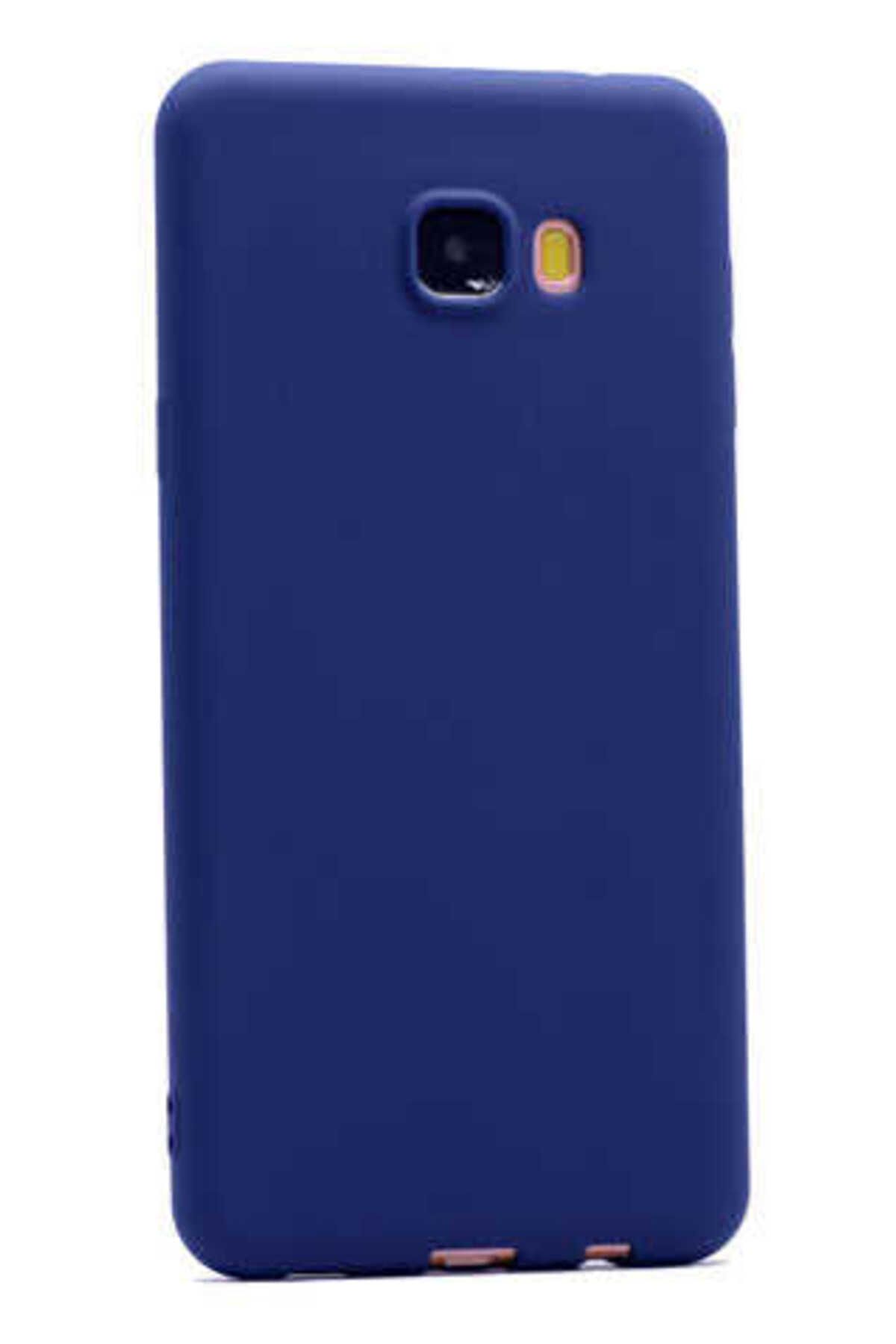 ELSAH Samsung Galaxy C5 Uyumlu Kılıf Esnek ve Darbe Emici Renkli Koruyucu Kapak