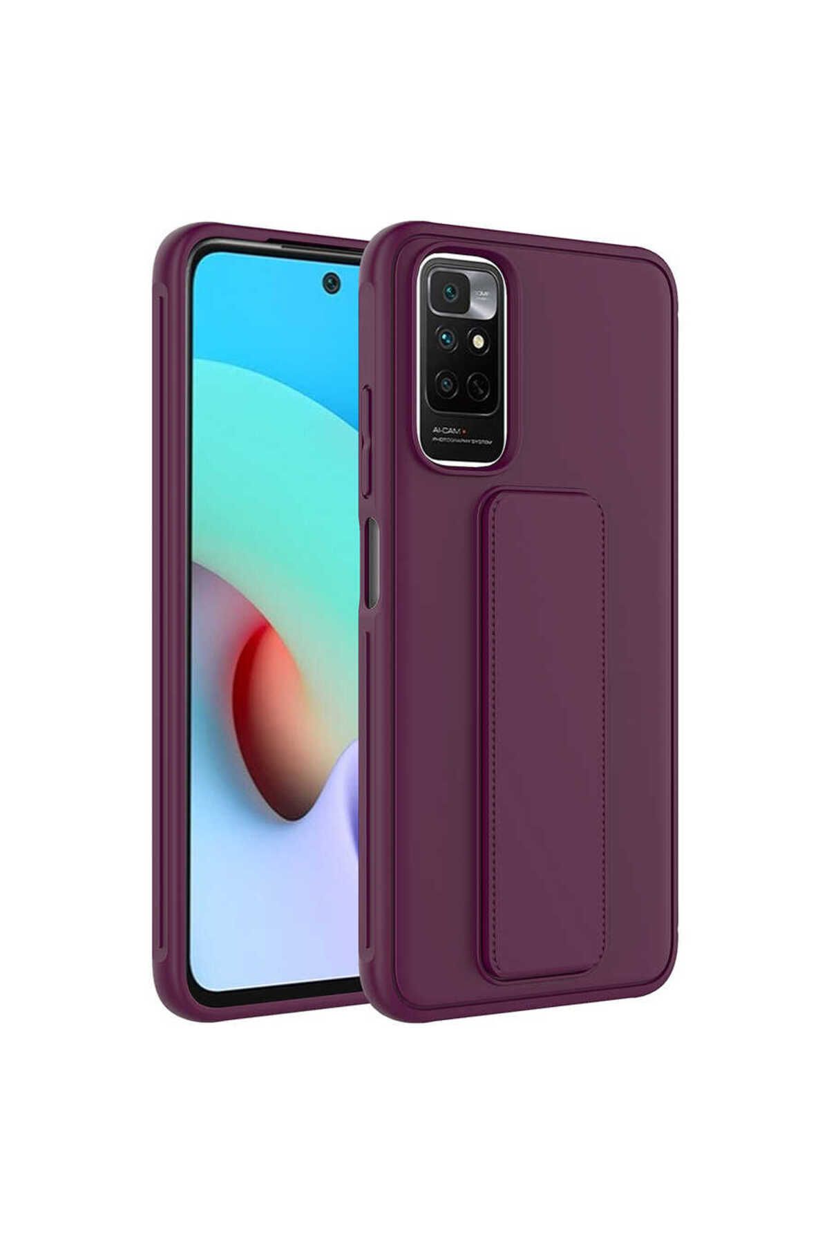 gaappy Pstand Serisi Xiaomi Redmi Note 11 Pro 5G Mürdüm Kapak