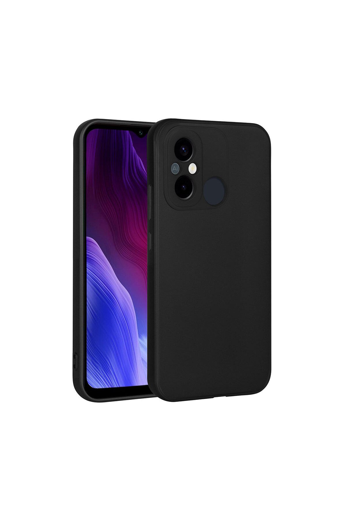 ELSAH Xiaomi Redmi 12C Uyumlu Kılıf Esnek ve Darbe Emici Renkli Koruyucu Kapak