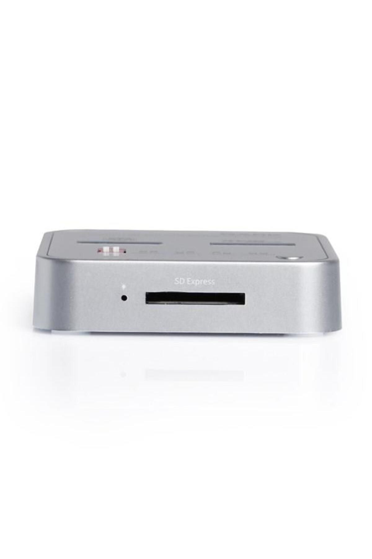Dark-DK-AC-DSDM2C M2 SSD Disk Station Clone and SD Card Supported 3