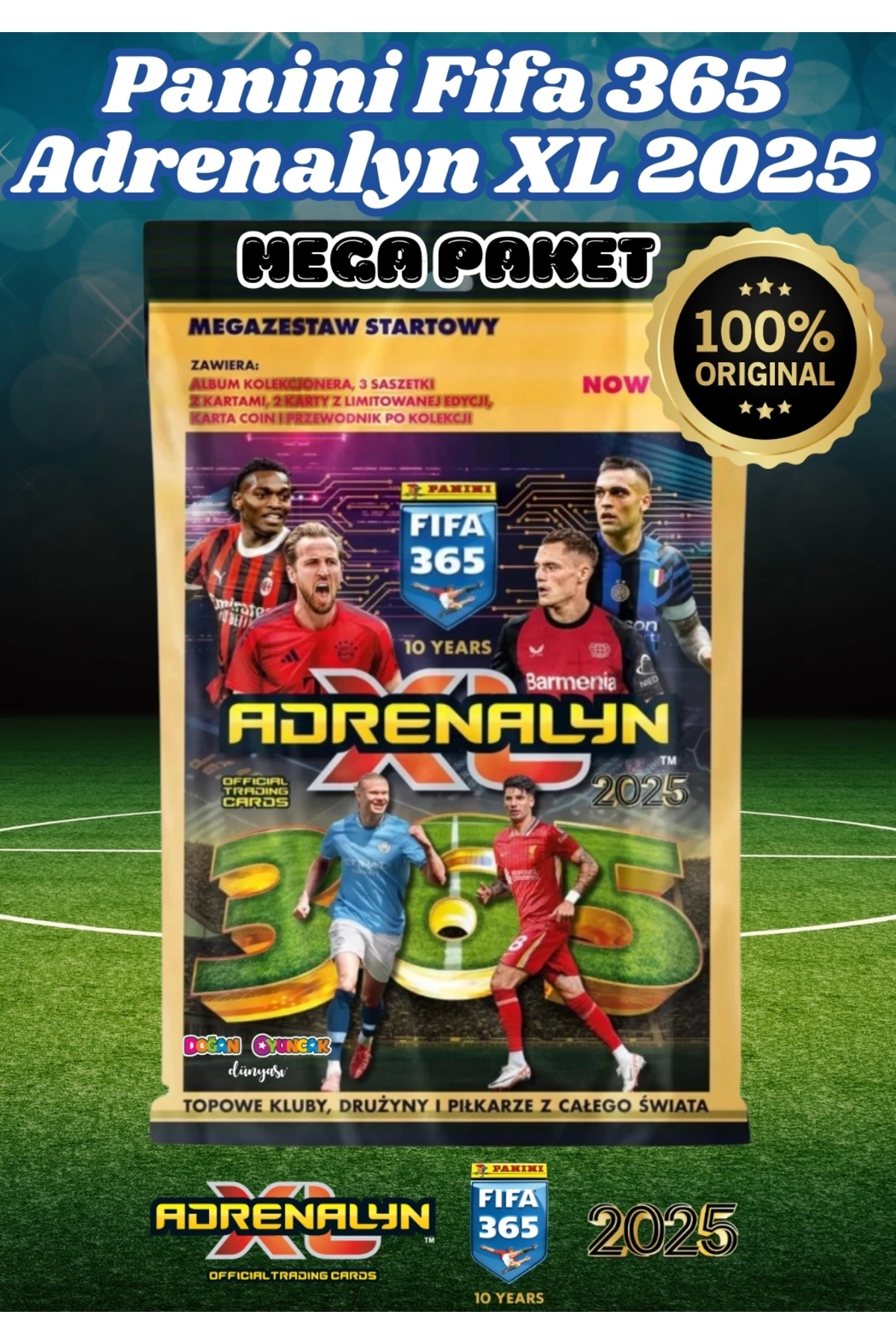Doğan Oyuncak Dünyası Panini FIFA 365 Adrenalyn XL 2025 Mega