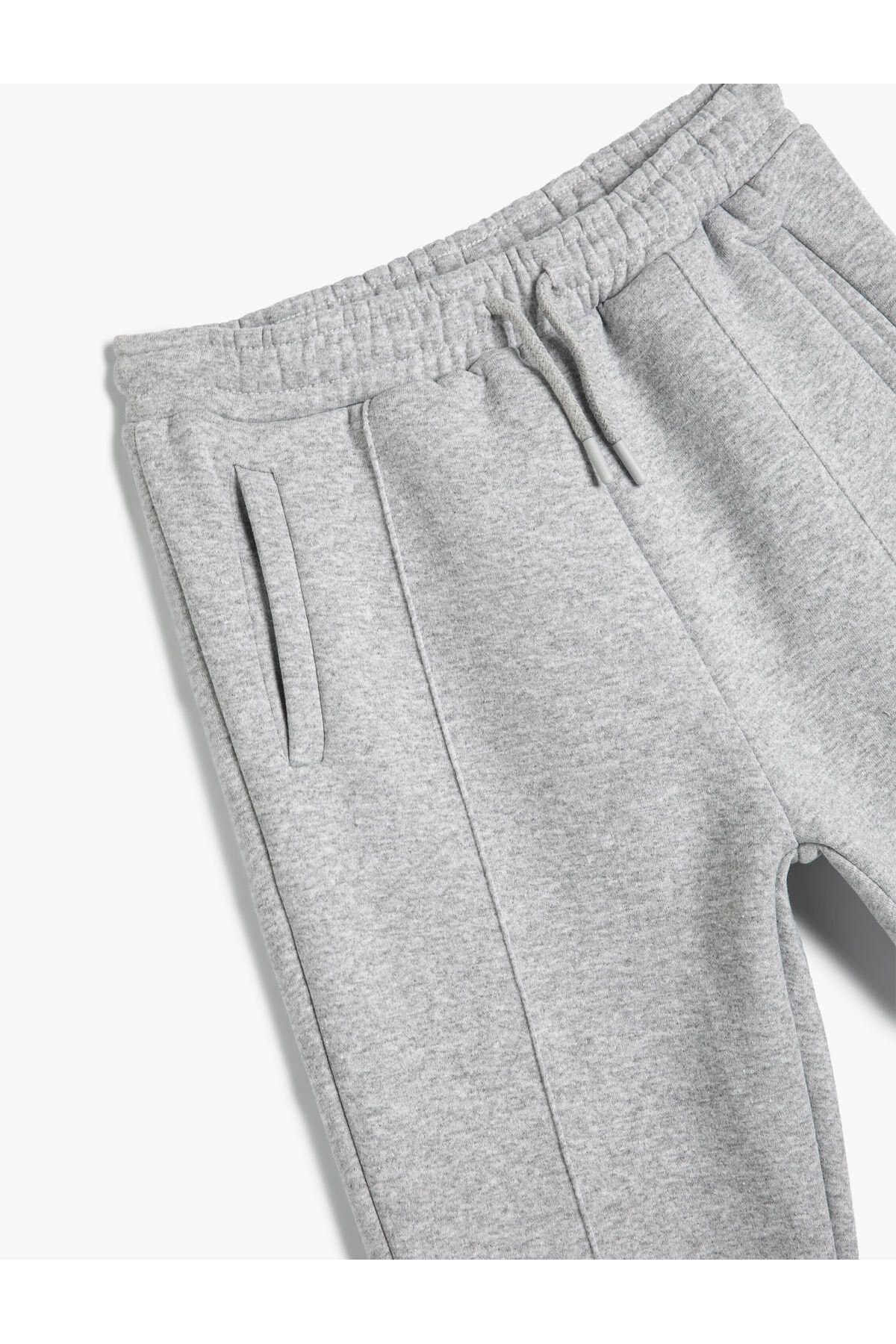 Koton-Basic Jogger Sweatpants with Drawstring Pocket Tie Waist 3