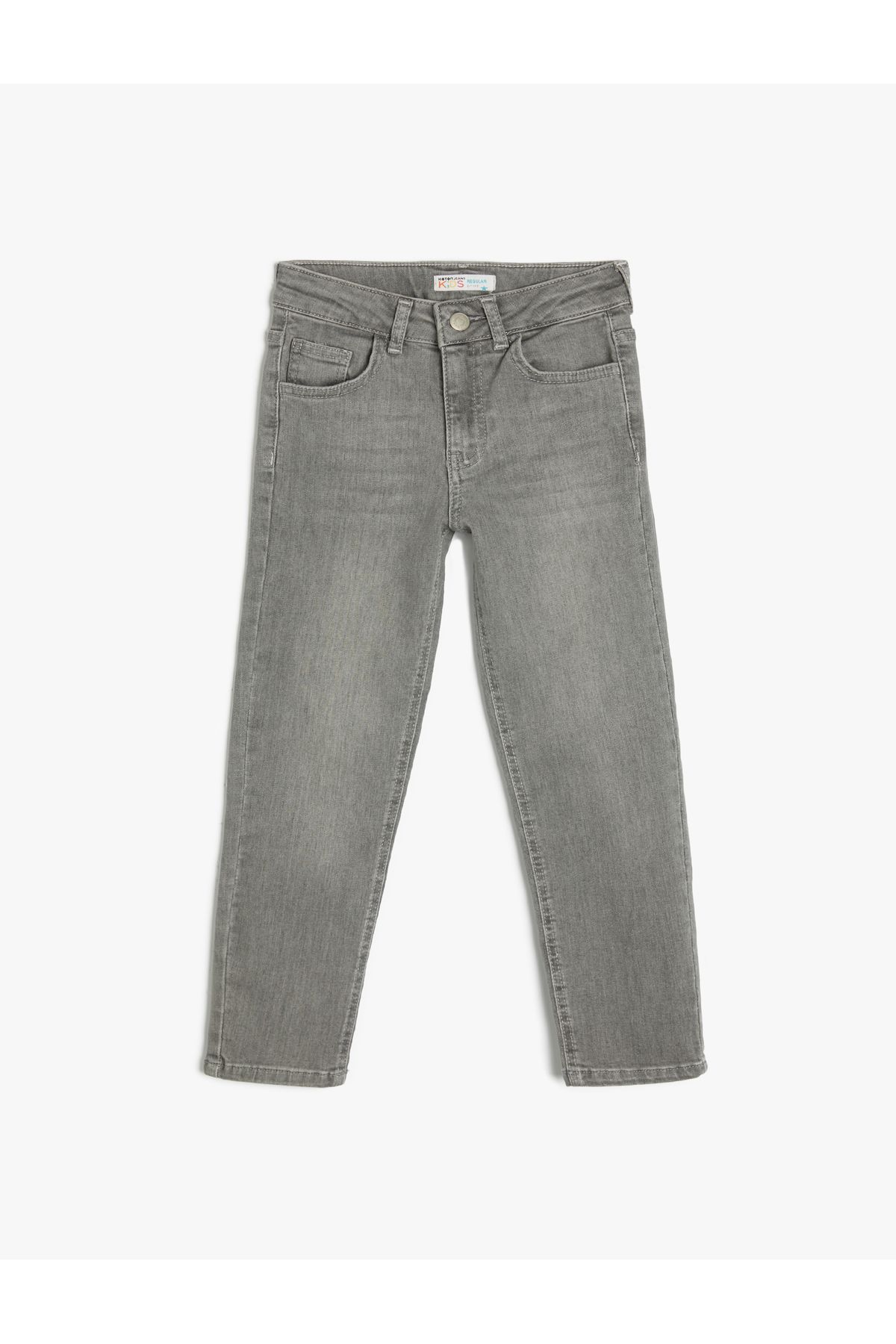 Koton Szare Spodnie Jeansowe Chłopięce – 4skb40036td Mężczyzna - 9–10 years
