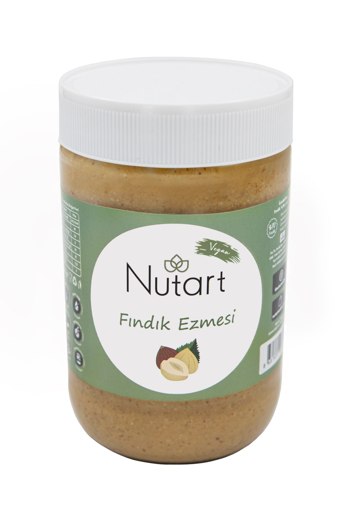 Nutart XL Şekerli Fındık Ezmesi 600g