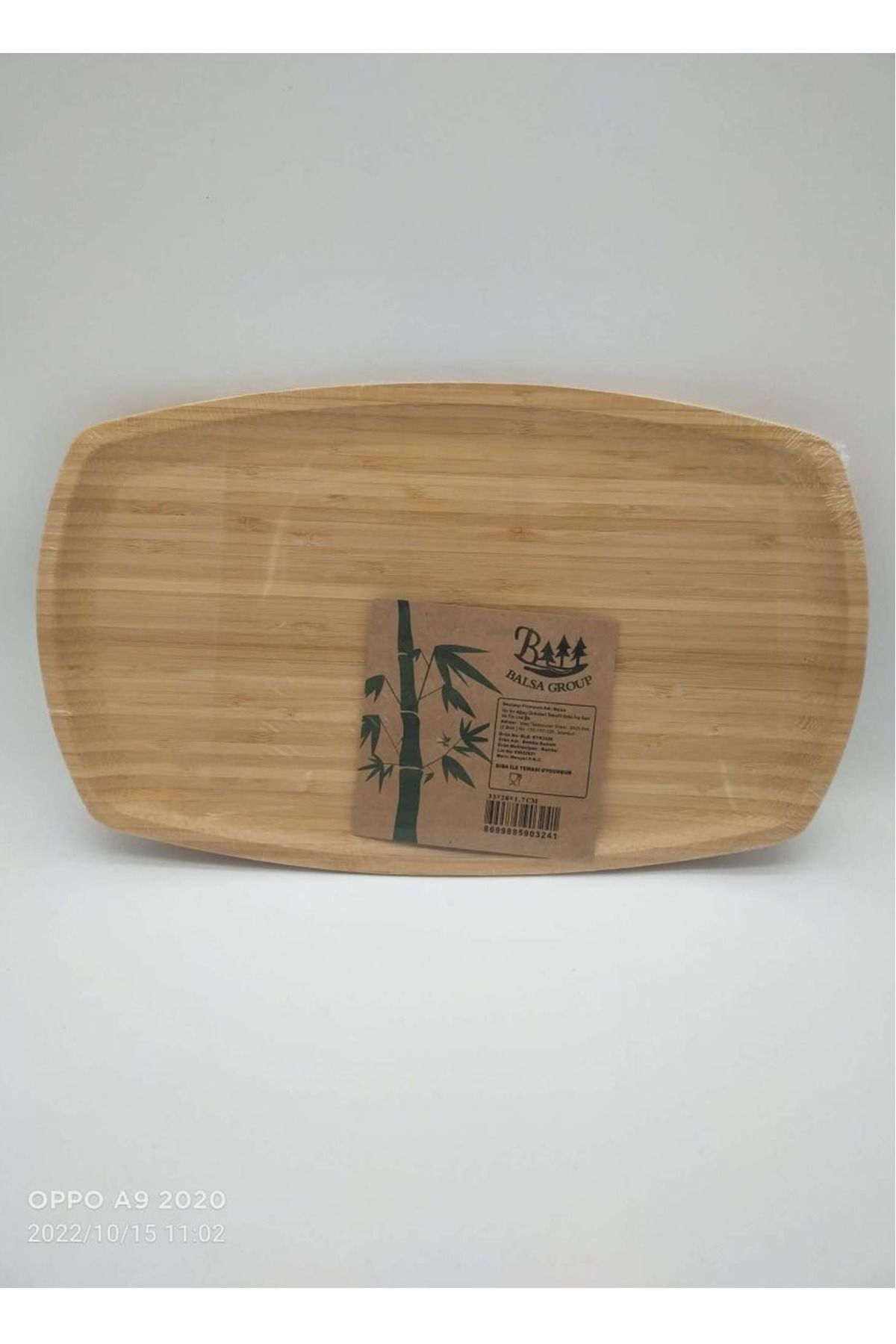 Astra Market-Bls Kyk3320 - 33X20 cm Bamboo Boat Presentation 1