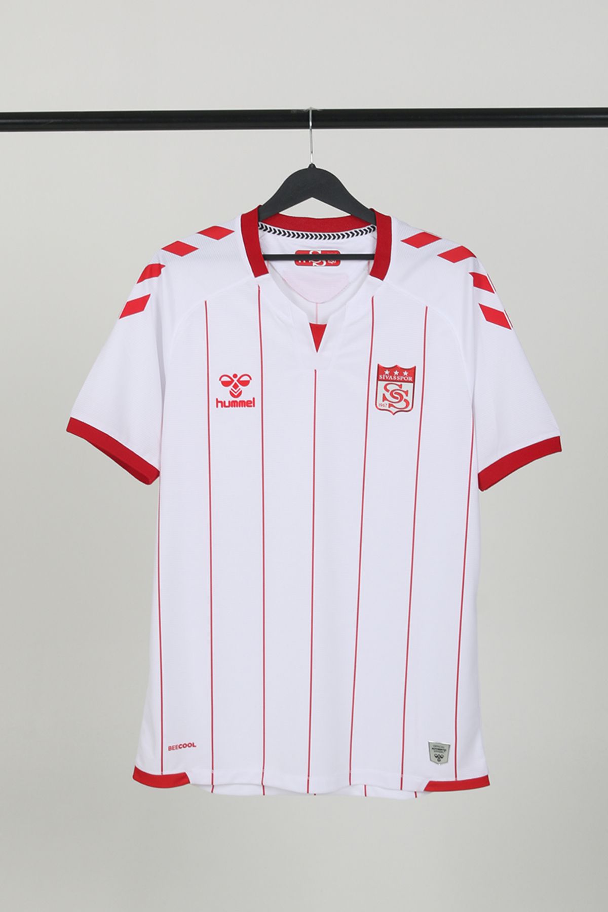 hummel Sivasspor 2024-2025 Yetişkin Beyaz Forma Tek Üst