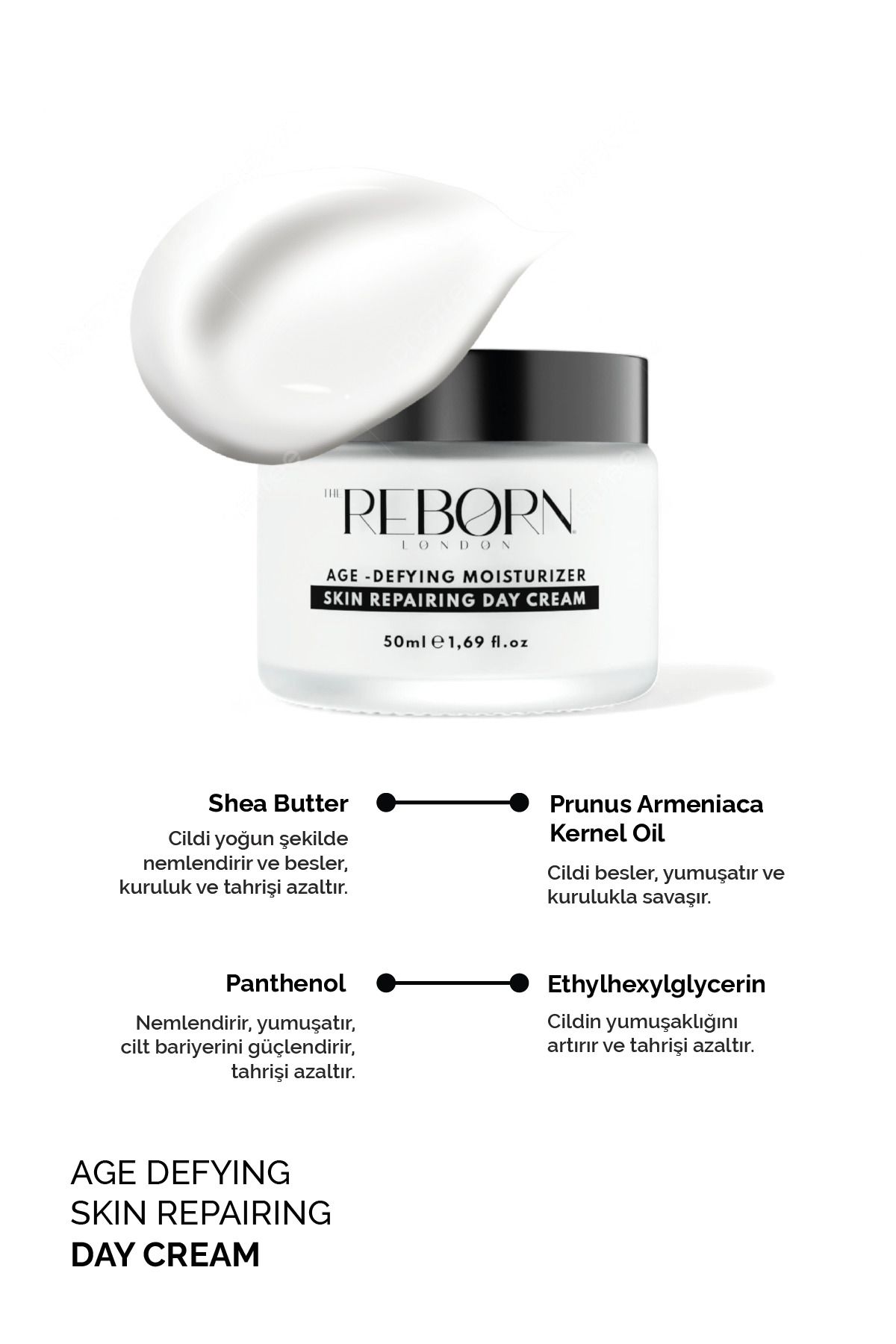 The Reborn London-Day Cream Anti-Aging Moisturizing and Skin Repairing 2