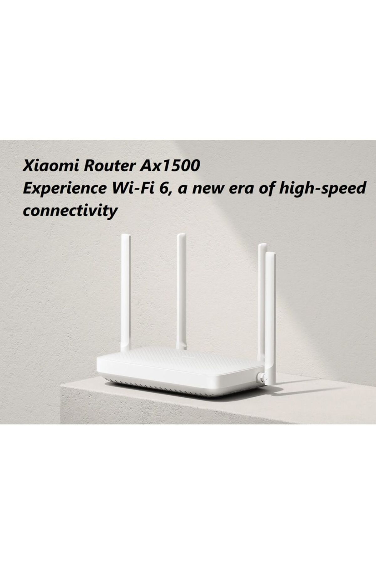 Xiaomi-راوتر واي فاي 6 فائق السرعة AX1500 DVB4415UK - أبيض 2