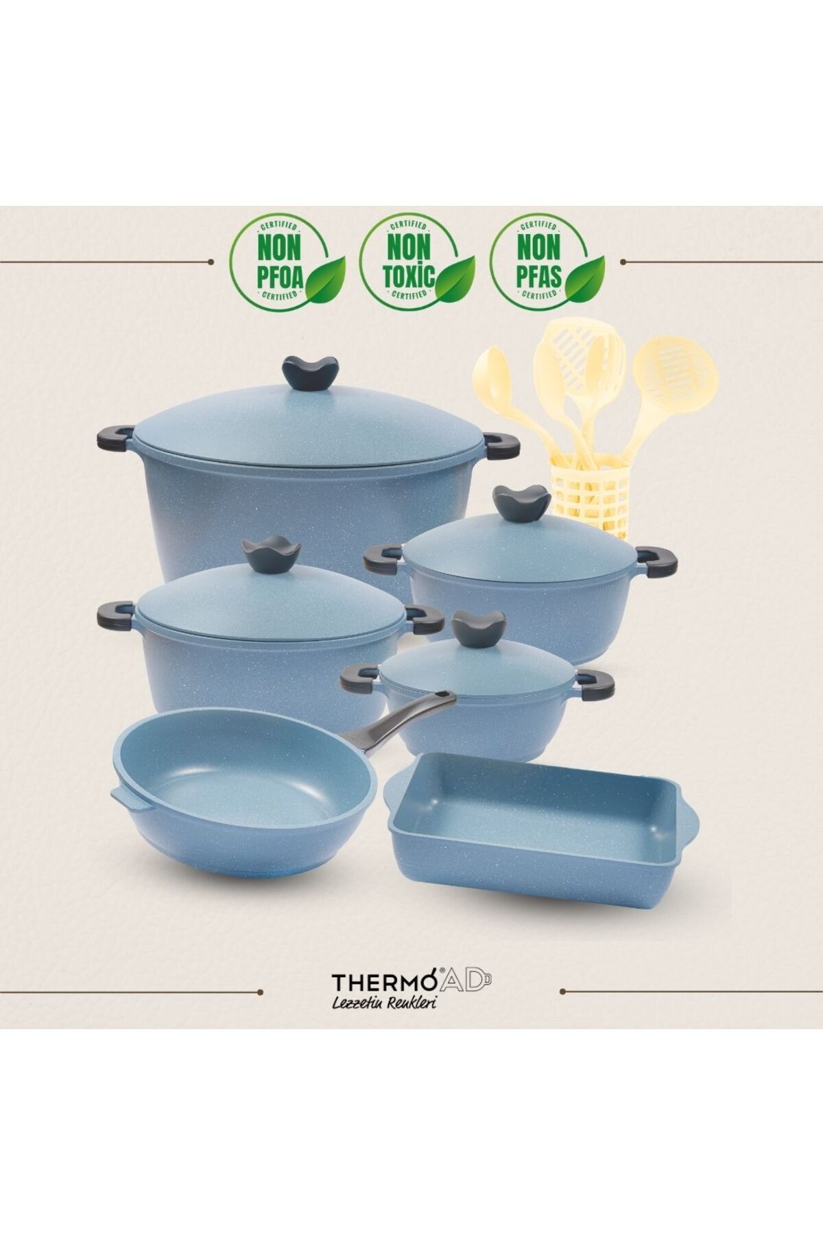 ThermoAD-24 Piece Majestic Cookware Set 1