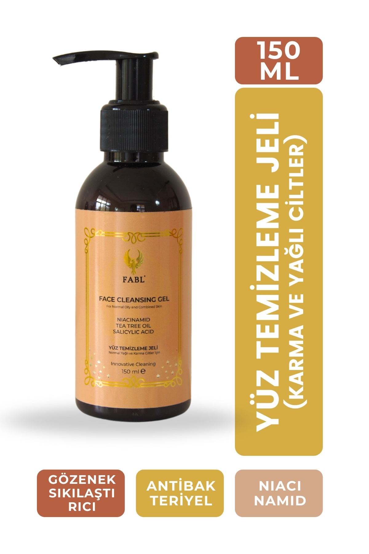 fabl-Facial Cleansing Gel 150 ml 1