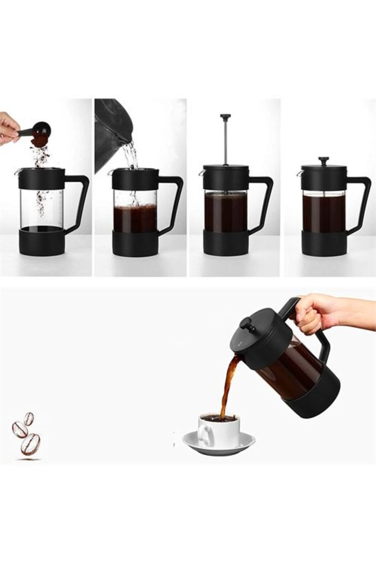 Takaz Global Piazzetta 420 Ml Büyülü Karışım French Press 716540