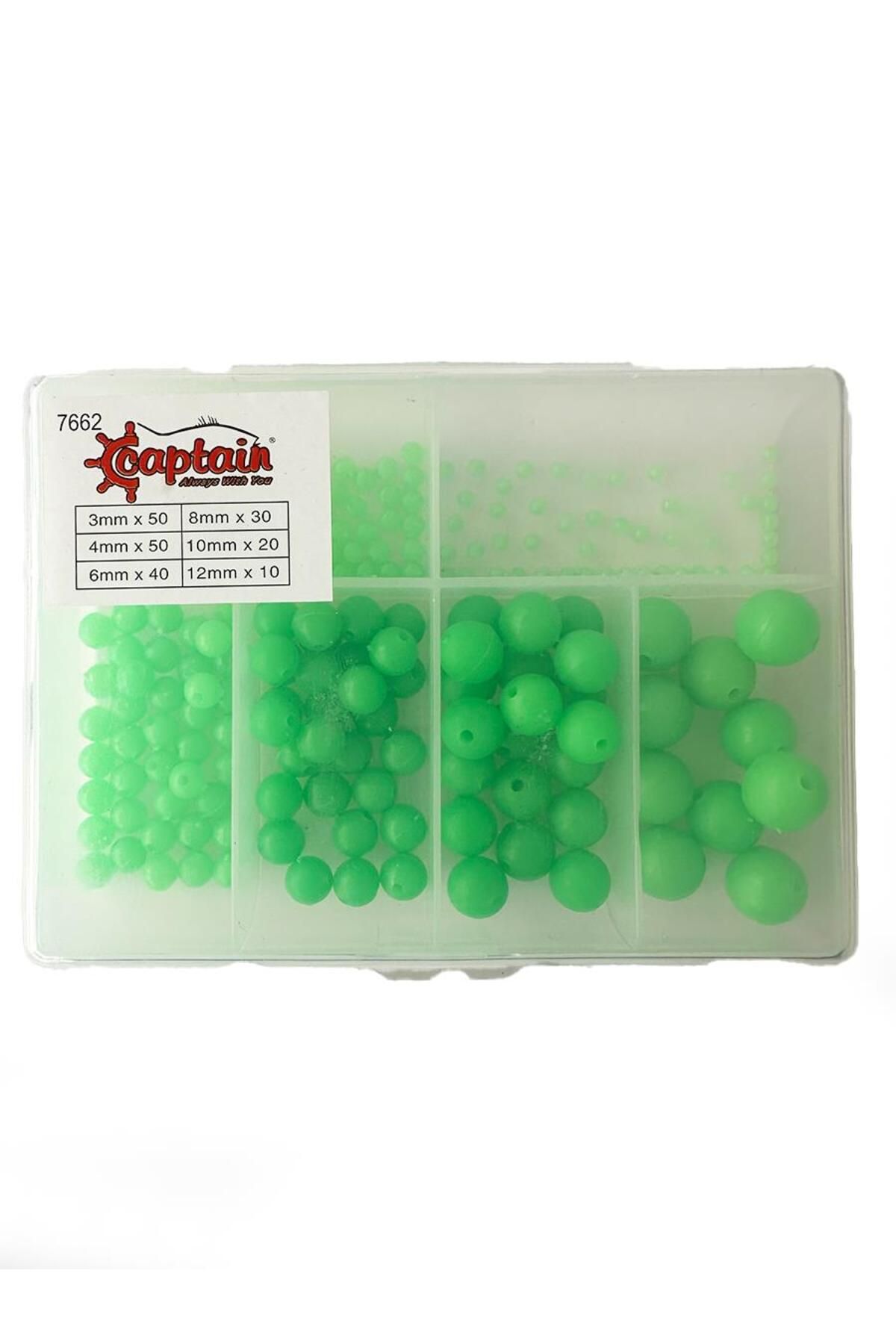 ست چوب ماهیگیری 7662 BEAD SET TEAM و درخشش مهره CAPTAIN