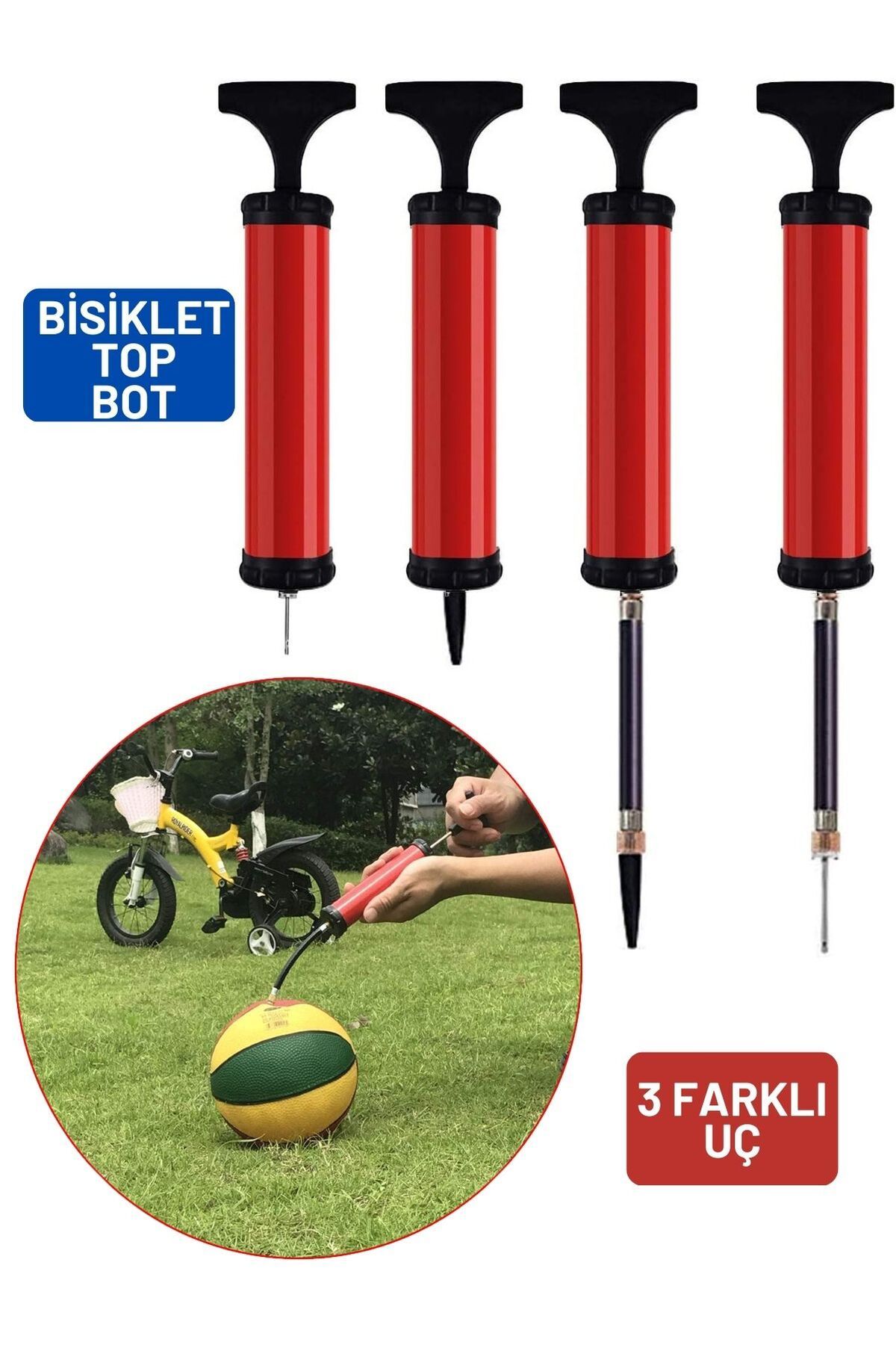 Takaz Global Bisiklet Top Bot Şişirici Aparatlı Set 424098