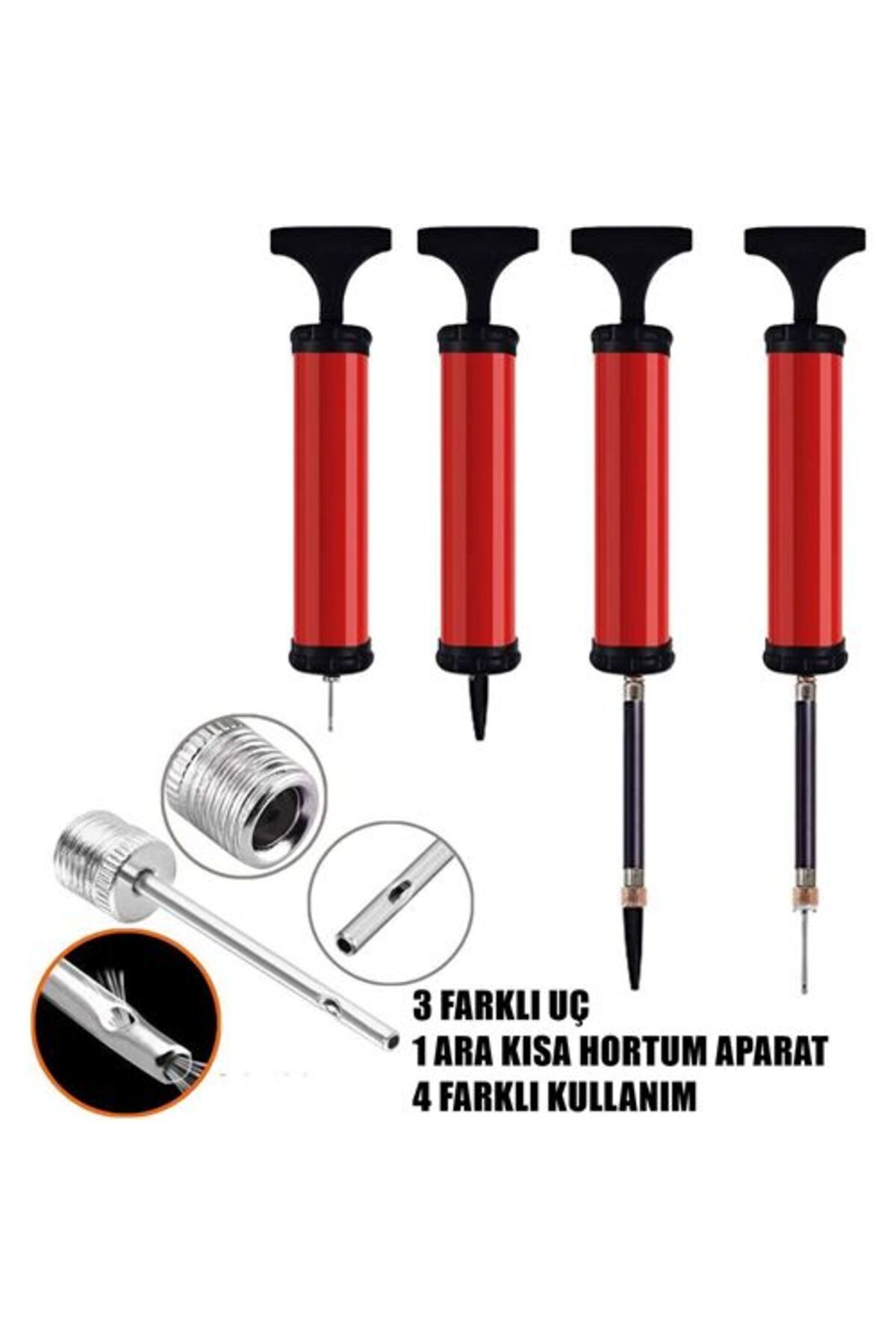 Takaz Global Modacar Bisiklet Lastik Şişirici Aparatlı Set 424268